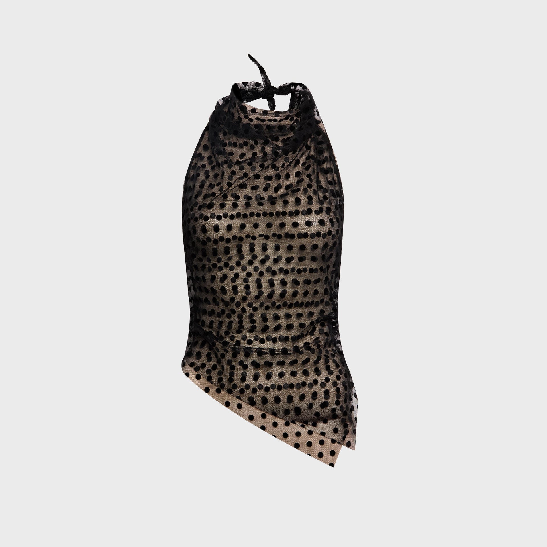 Tae Park Sheer Kite Top - Black