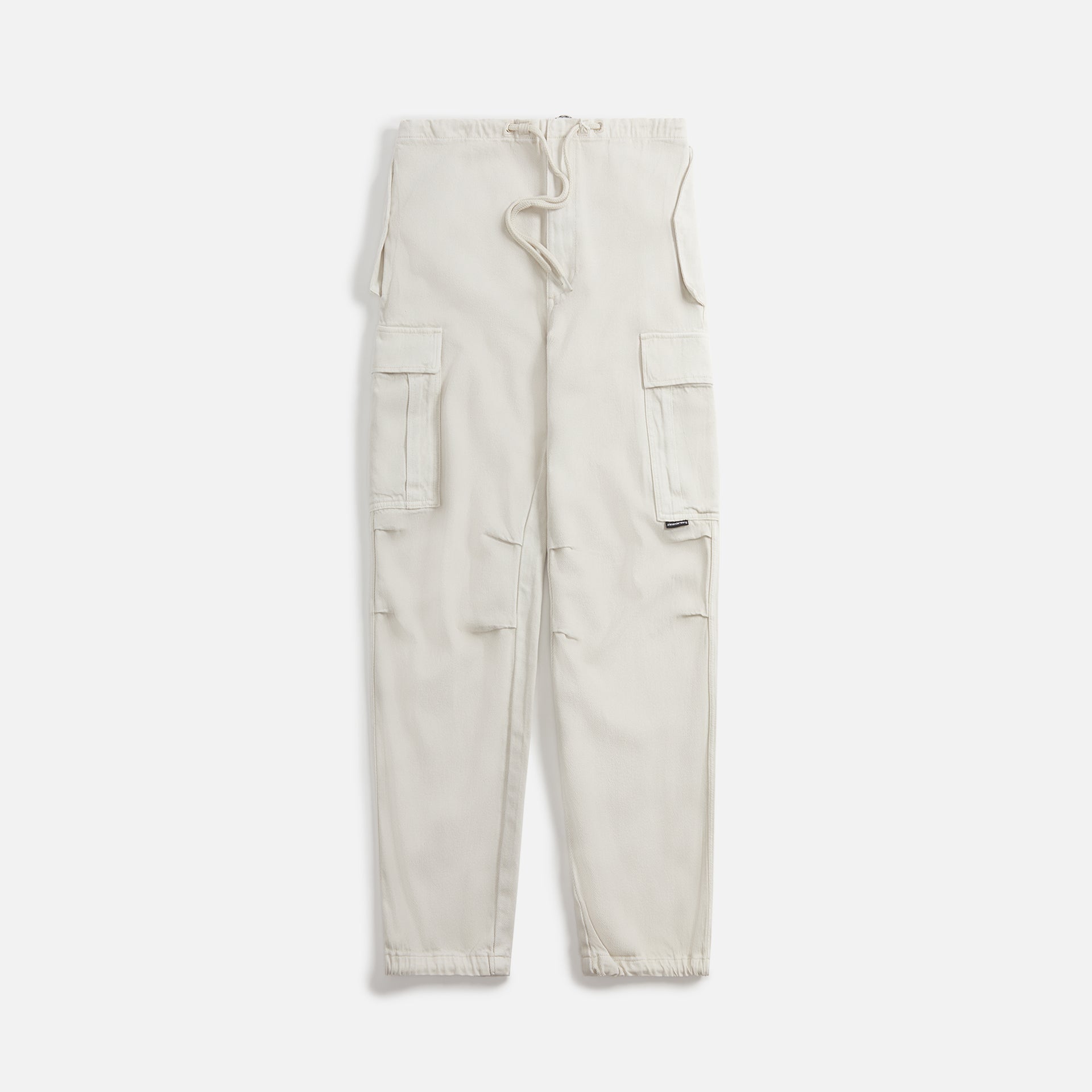 Alexander Wang Drapey Denim Parachute Pant - Moonshine