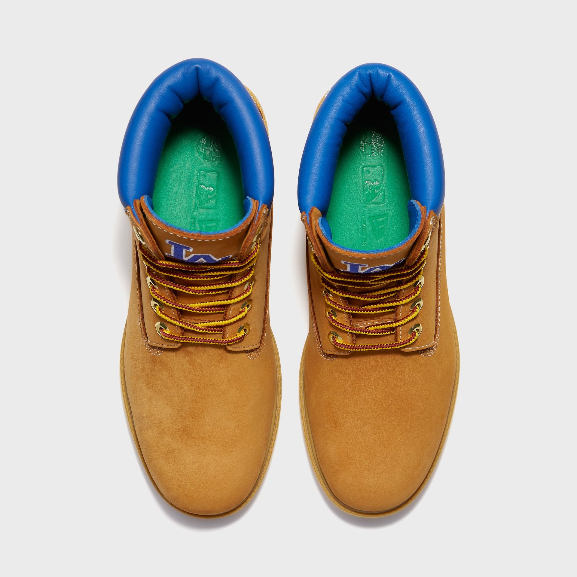 Timberland x New Era Heritage Premium 6-Inch Los Angeles Dodgers Waterproof Boot - Wheat