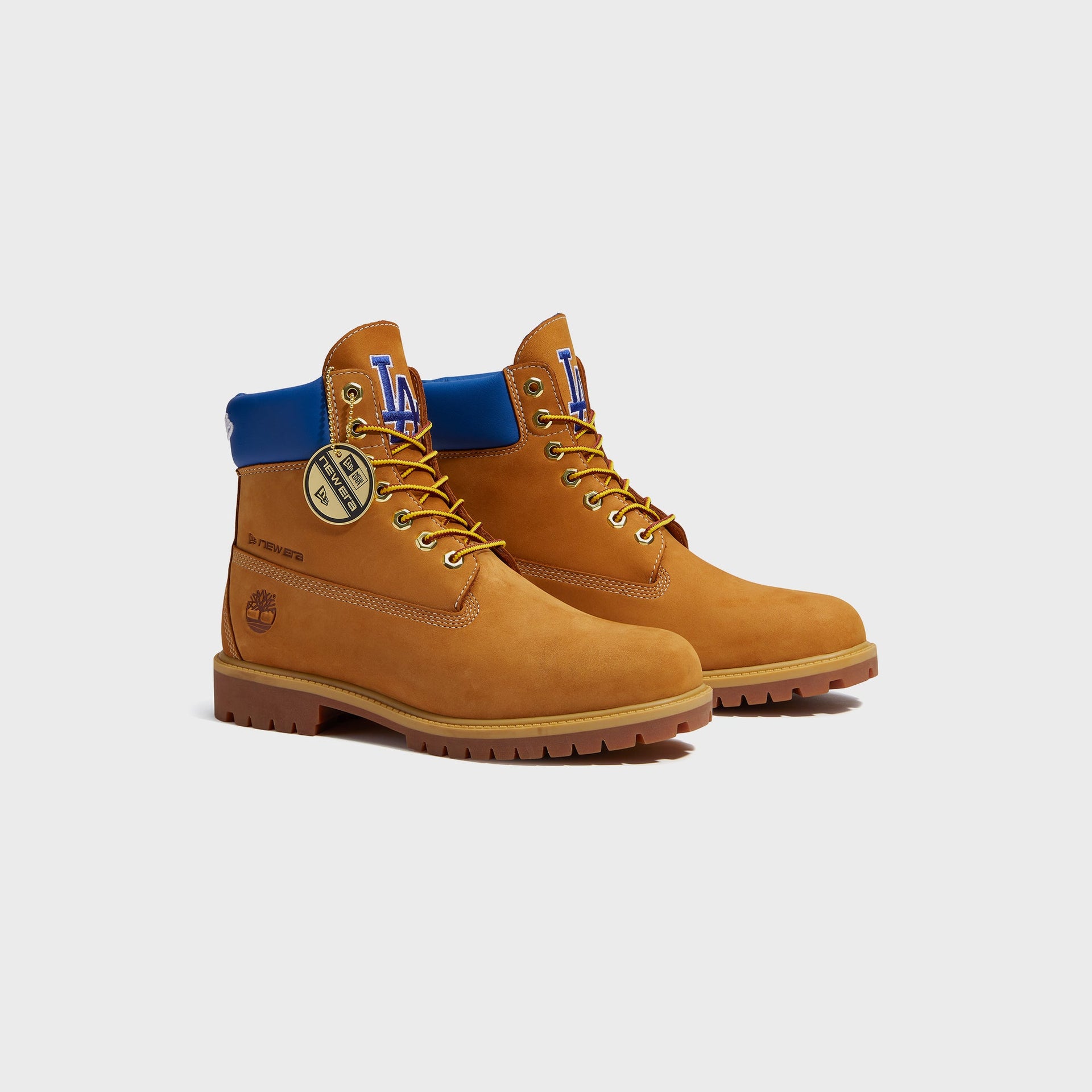 Timberland x New Era Heritage Premium 6-Inch Los Angeles Dodgers Waterproof Boot - Wheat