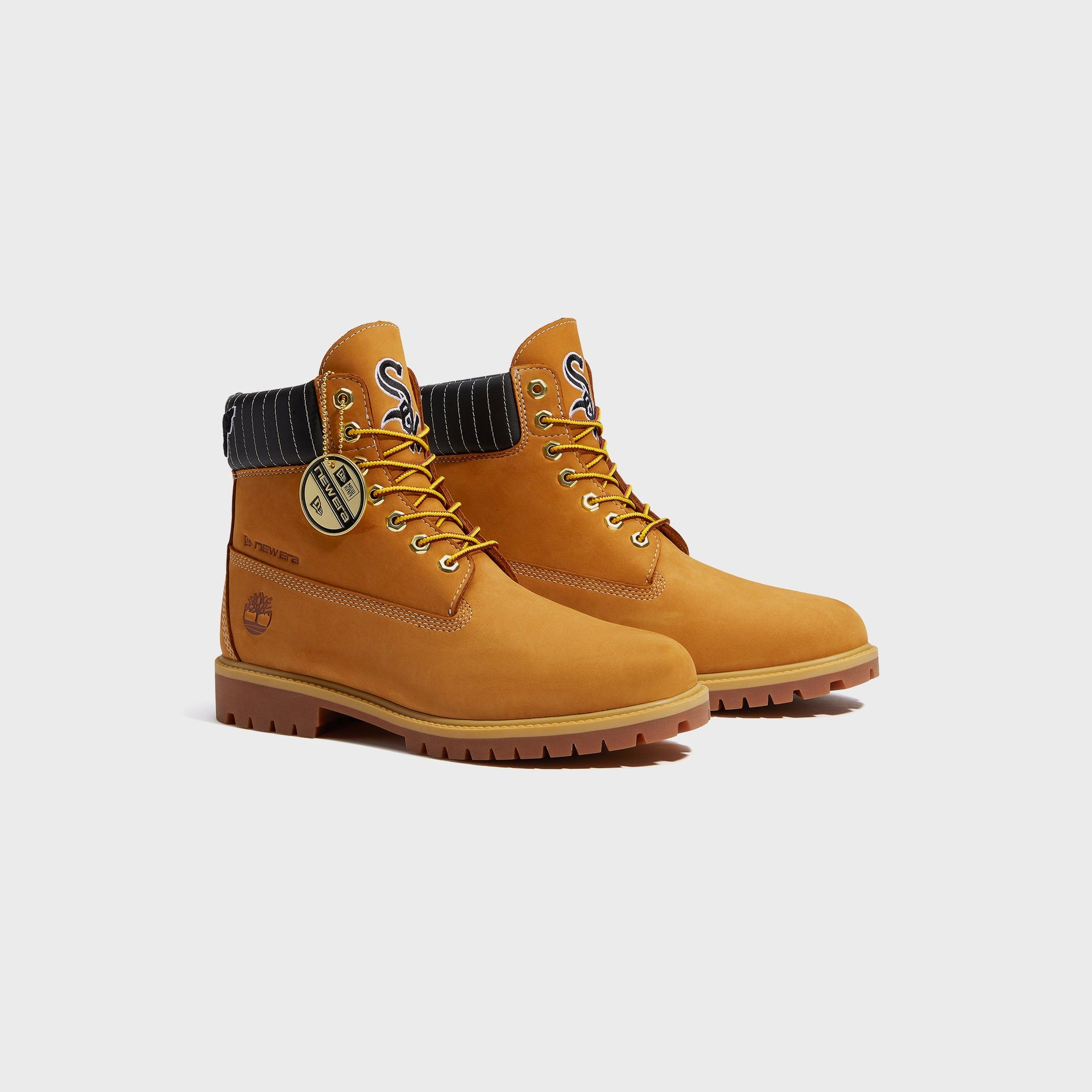 Timberland x New Era Heritage Premium 6-Inch Chicago White Sox Waterproof Boot - Wheat