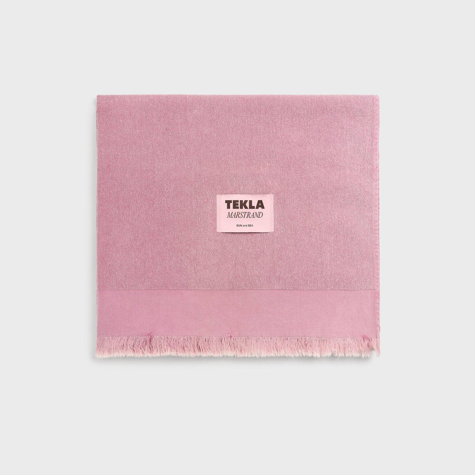 Tekla Beach Towel - Sun Bleached Fuchsia