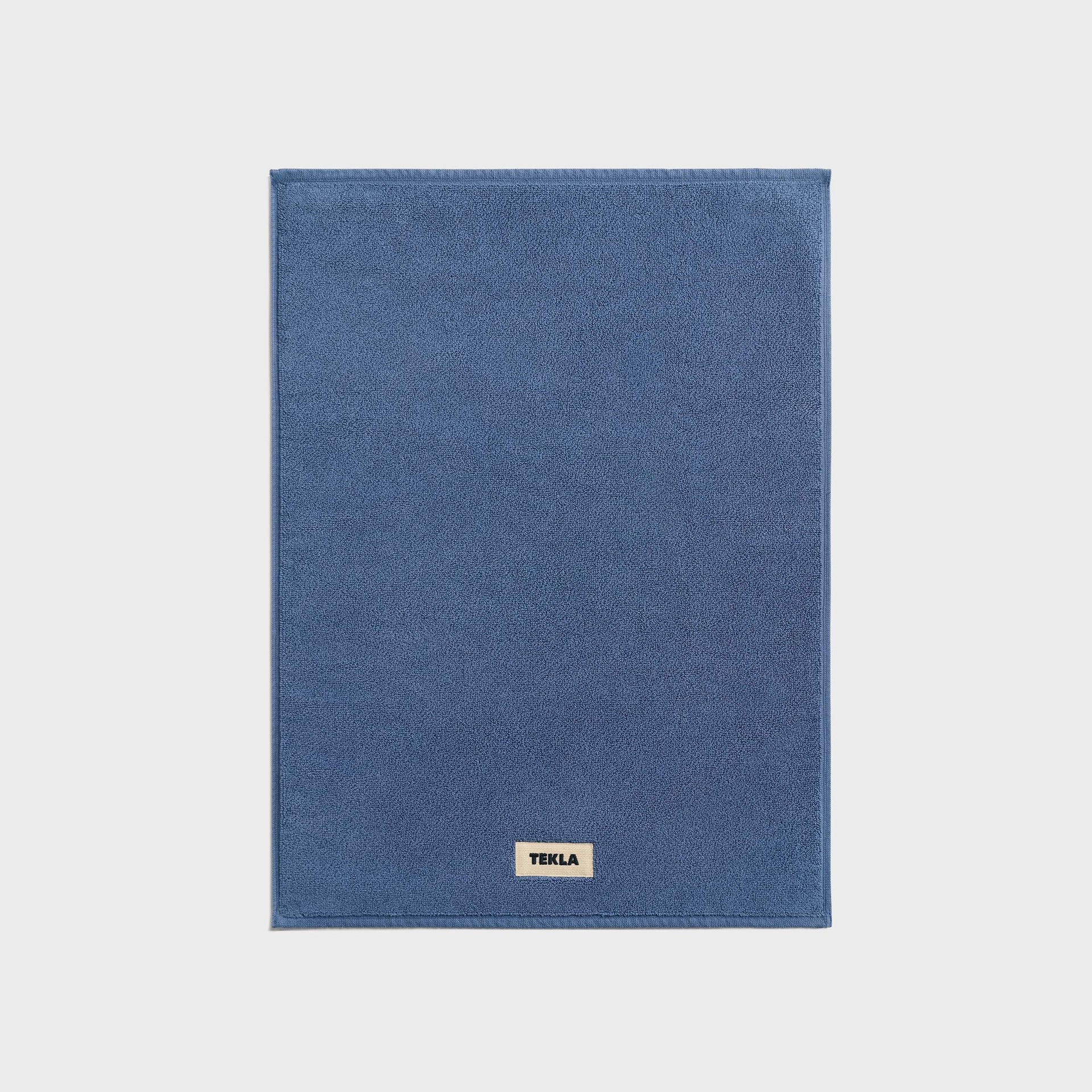 Tekla Bath Mat - Storm Blue