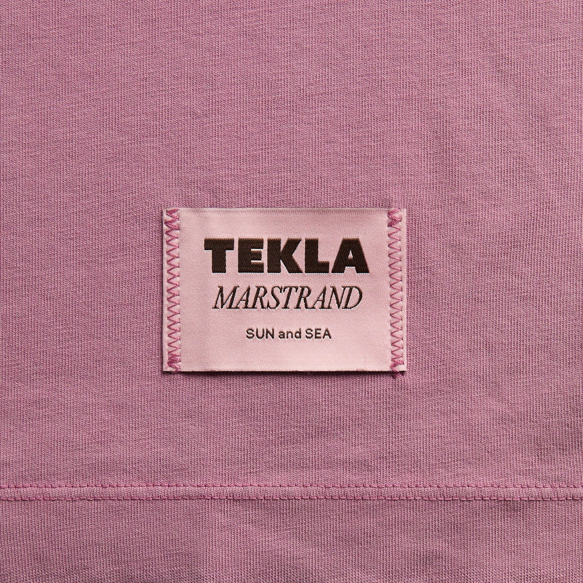 Tekla Mens Tee - Sun Bleached Fuchsia