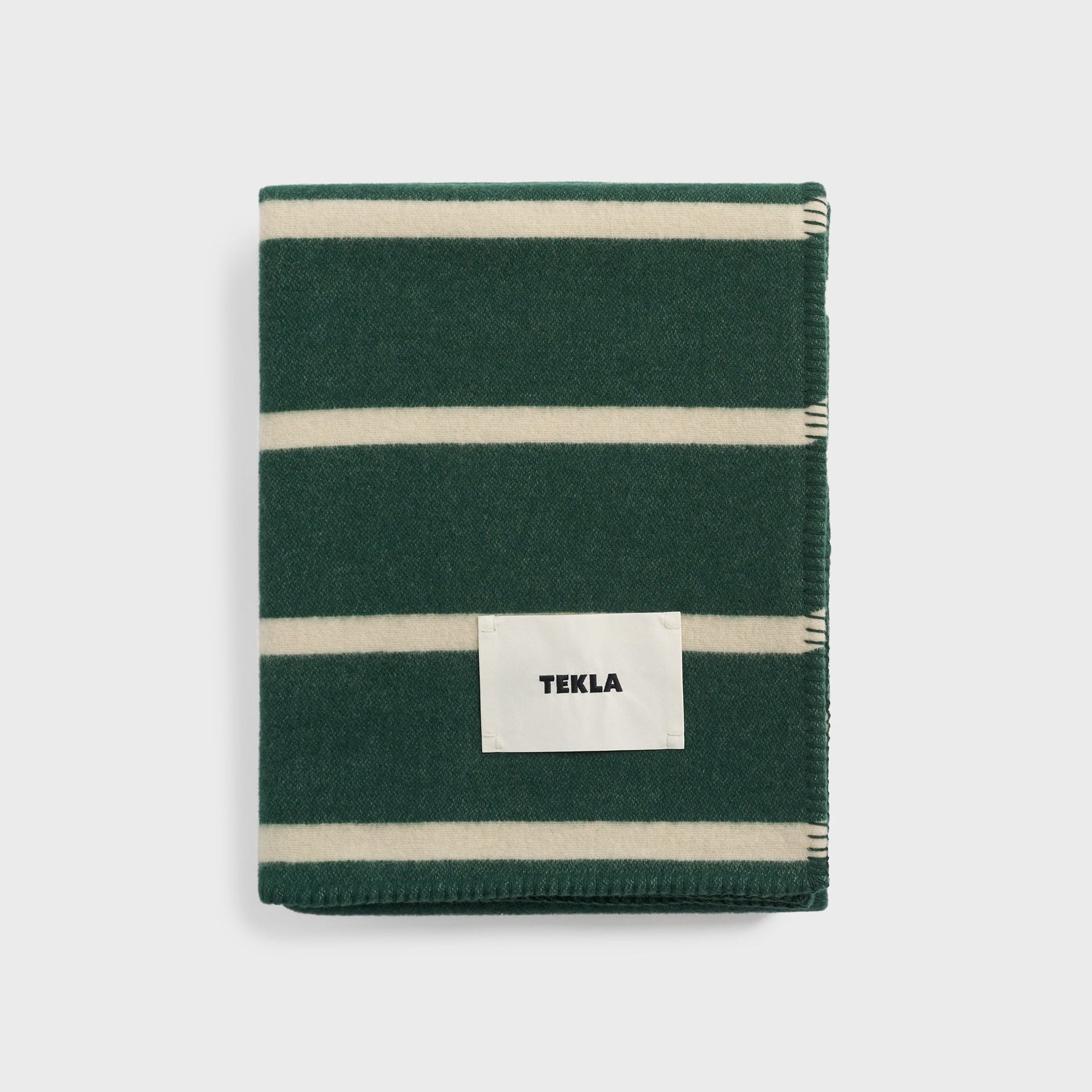 Tekla Lambswool Blanket - Rugby Stripes