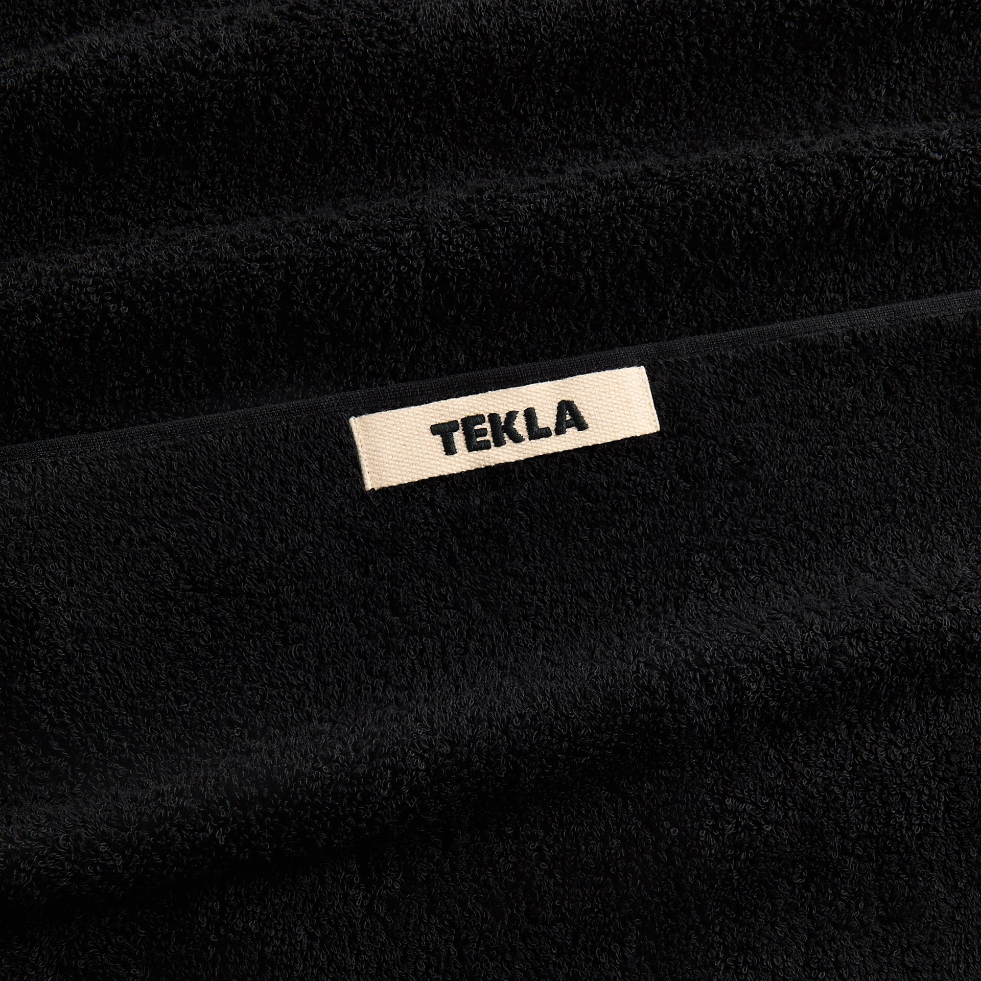 Tekla Bath Towel in Black