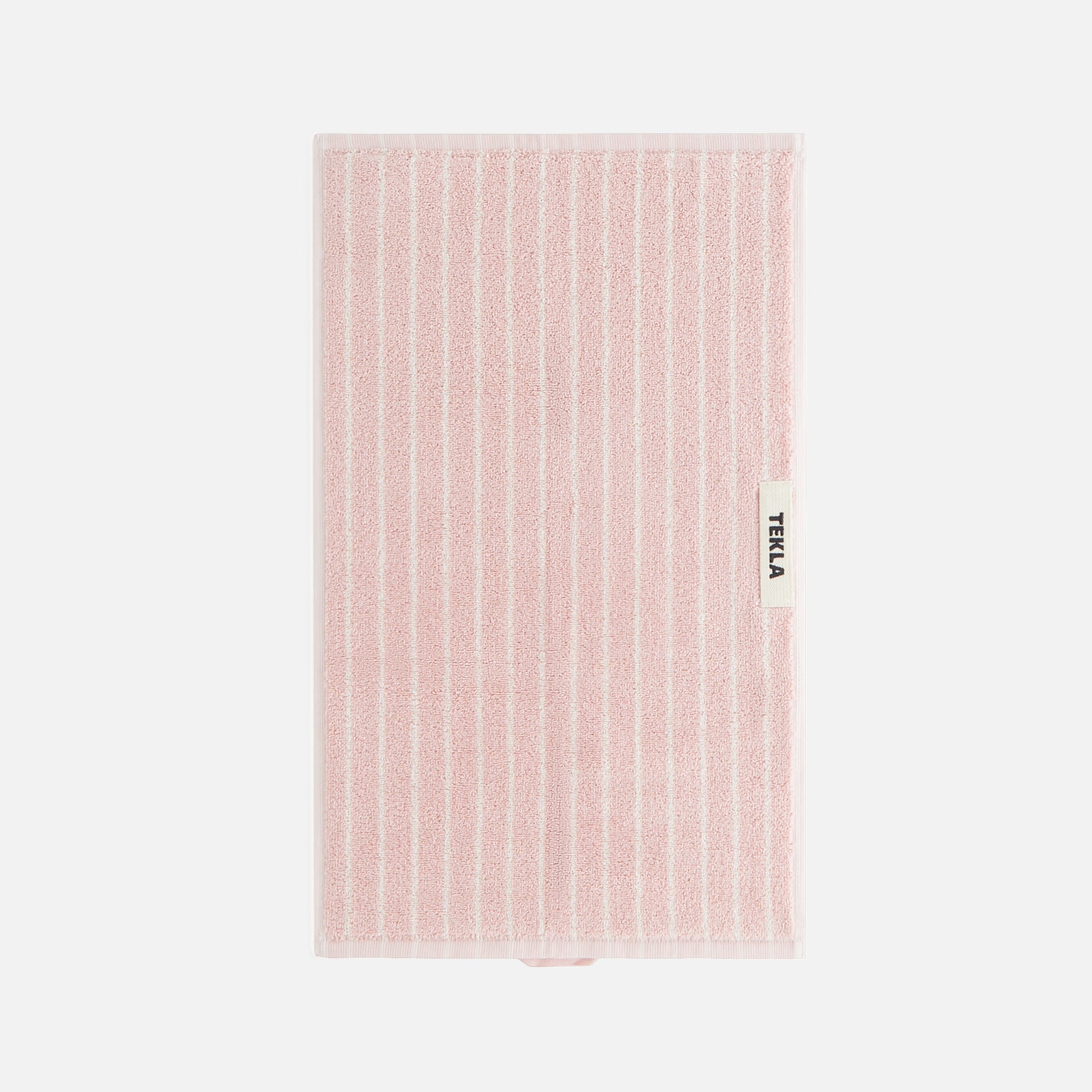 Tekla Hand Towel - Shaded Pink Stripes