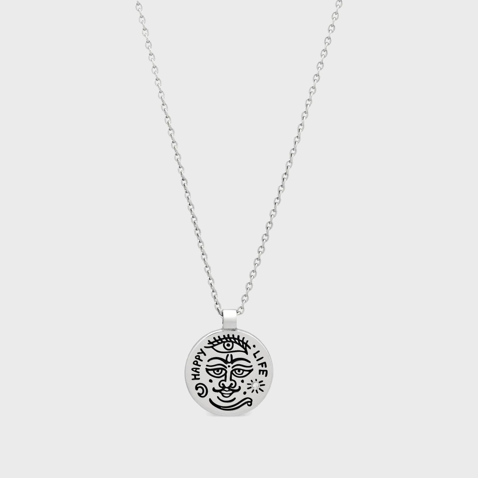 Tom Wood Love In Babylon Pendant Necklace - Silver