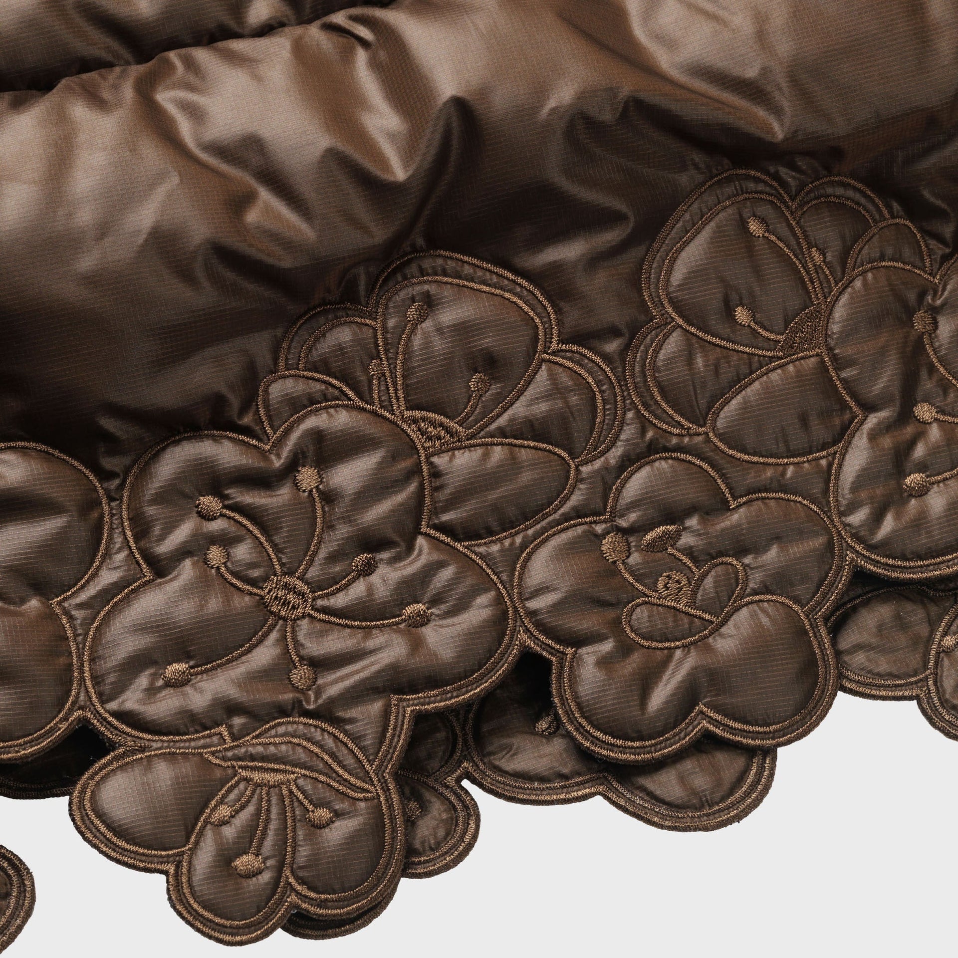 The North Face x Cecilie Bahnsen Quilted Down Skirt - Soil Brown