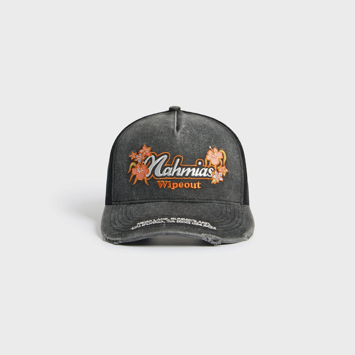 NAHMIAS Wipeout Trucker Hat - Worn Black