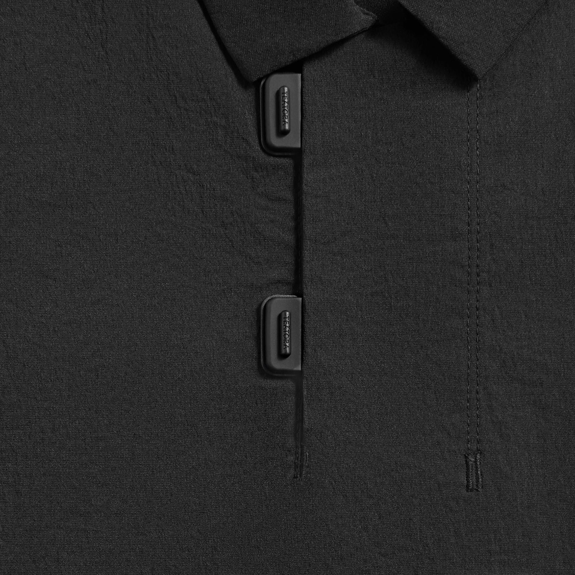 Teatora Doctoroid Capsulesnap Polo Shirt in Black