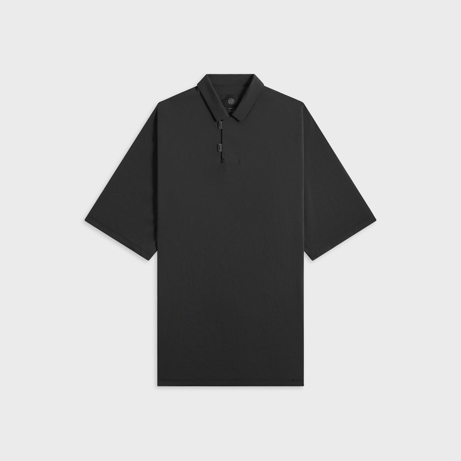 Teatora Doctoroid Capsulesnap Polo Shirt in Black