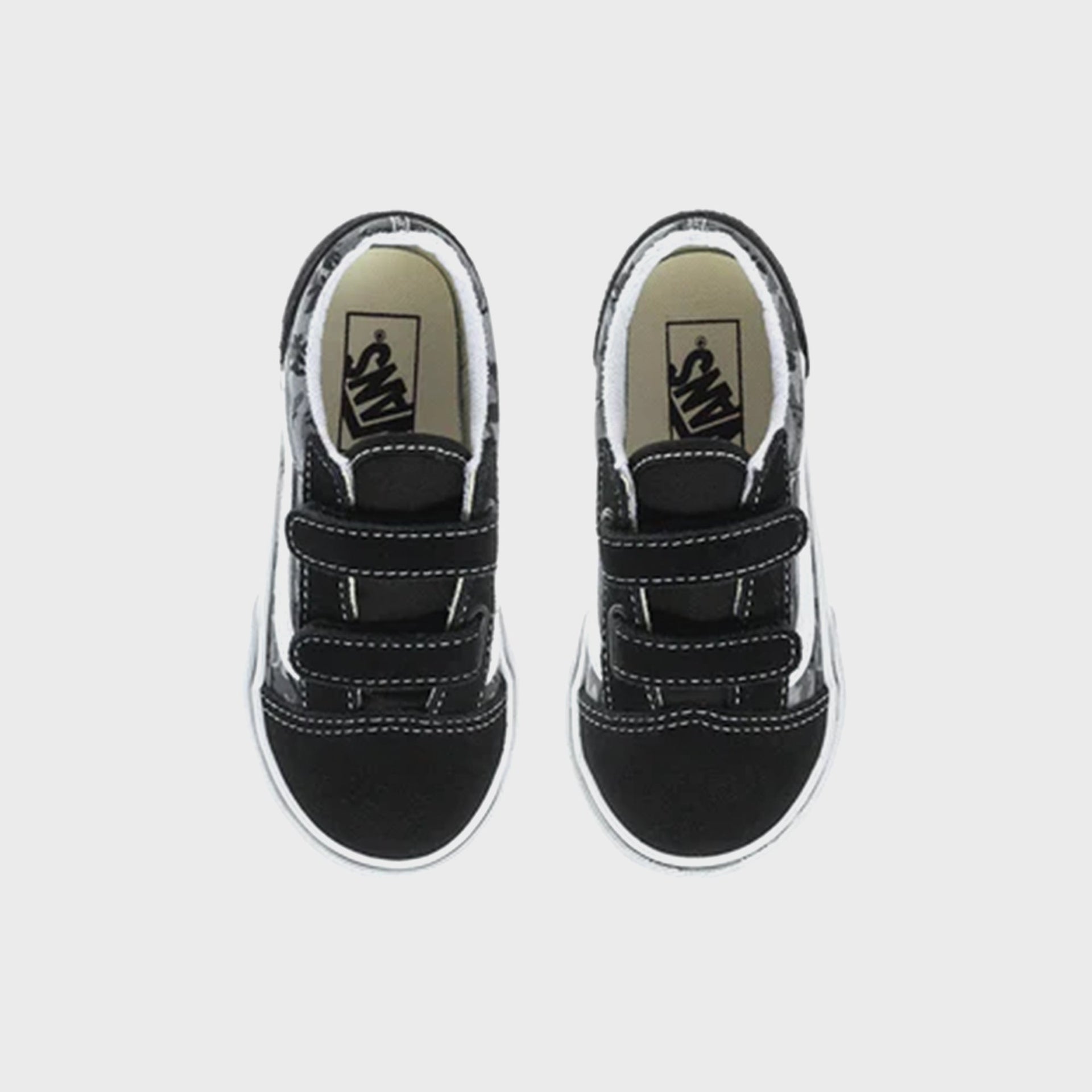 VANS TD Old Skool V - Check Camo Black / Light Grey