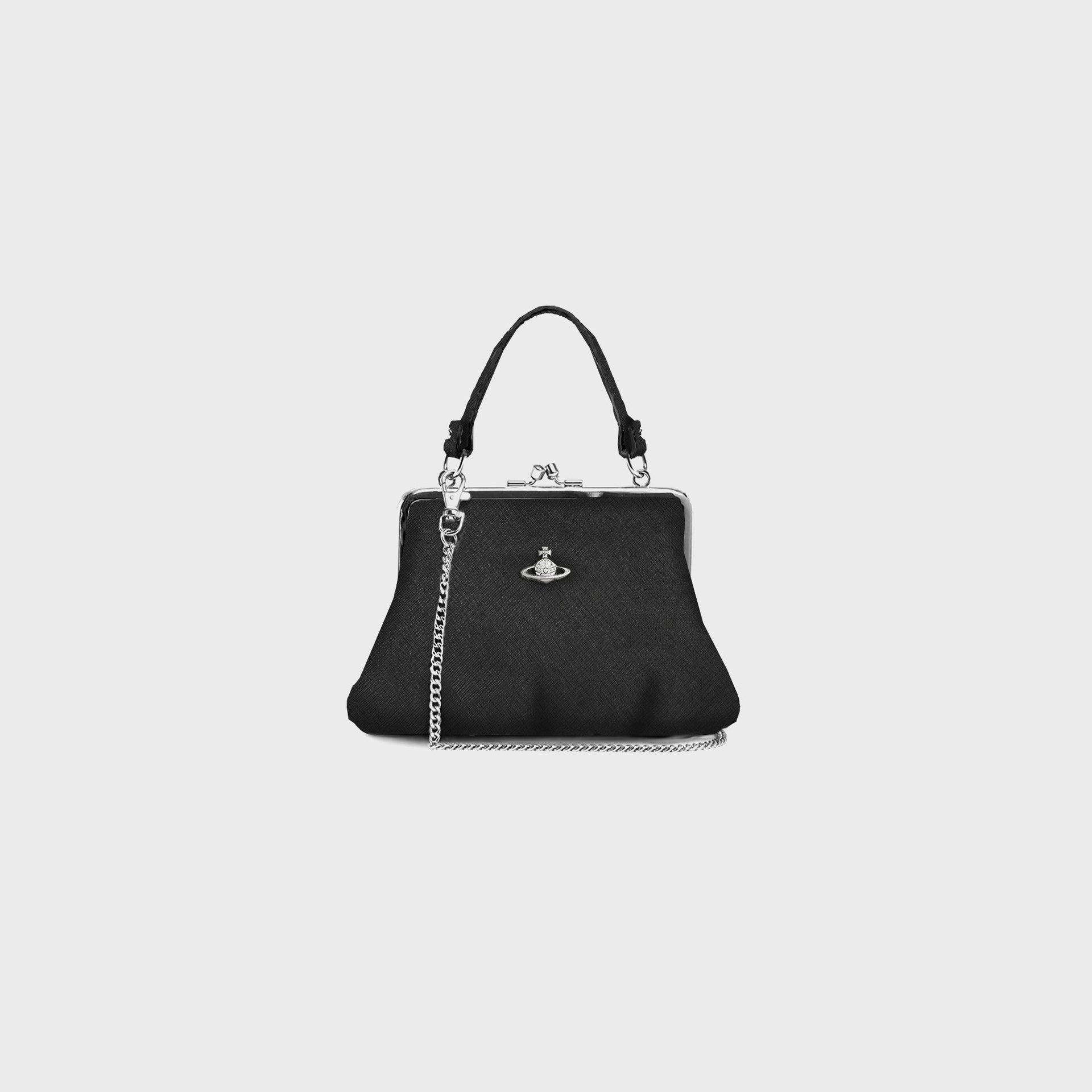 Vivienne Westwood Granny Frame Purse - Black