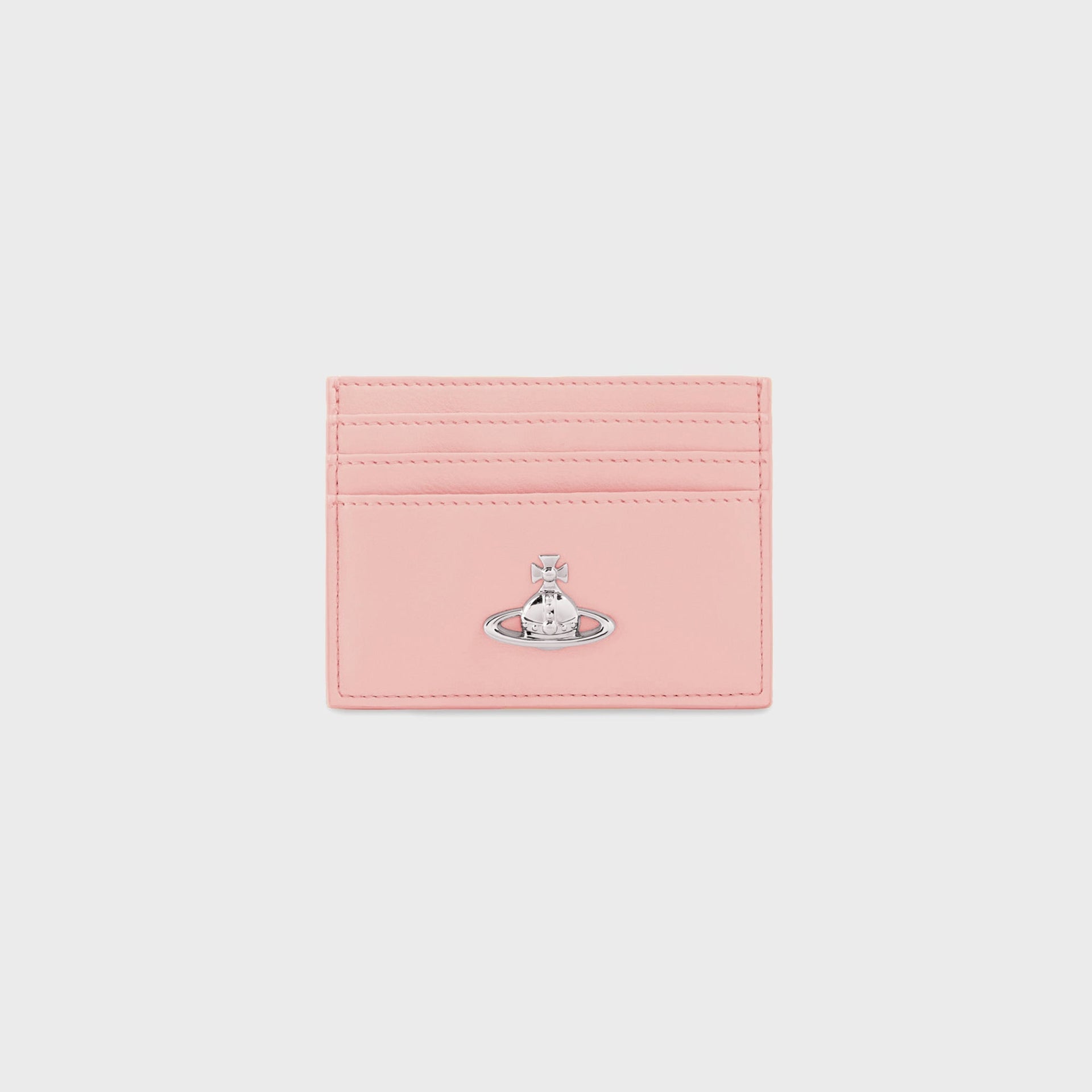 Vivienne Westwood Flat Card Holder - Pastel Pink