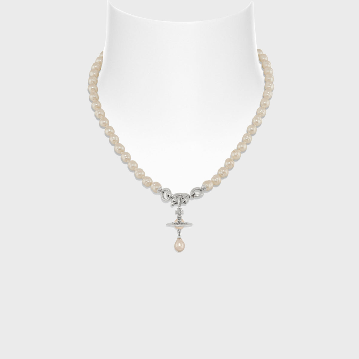 Vivienne Westwood Aleksa Necklace - Creamrose Pearl