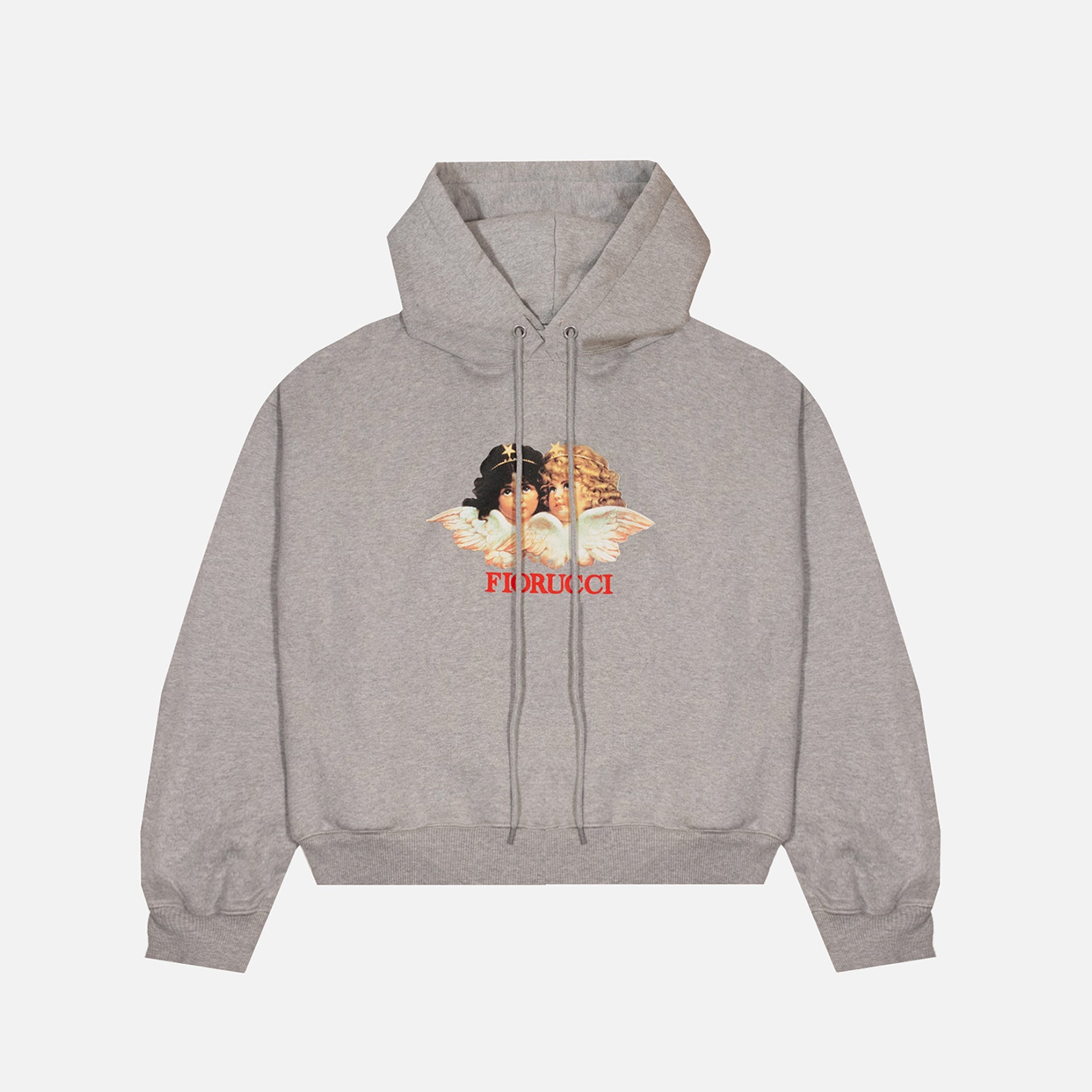 Fiorucci Oversized Angel Hoodie - Grey