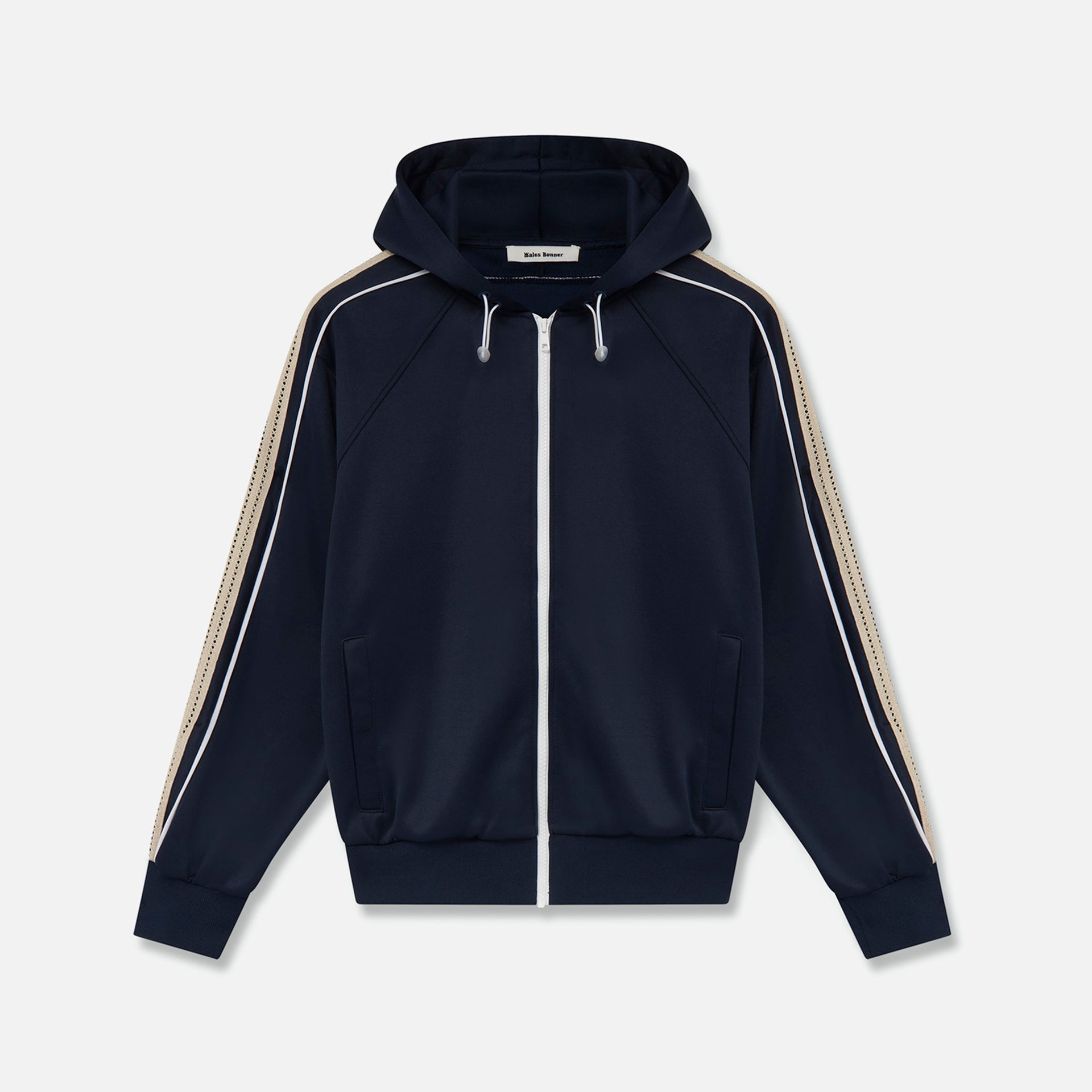 Wales Bonner Mantra Hoodie - Navy