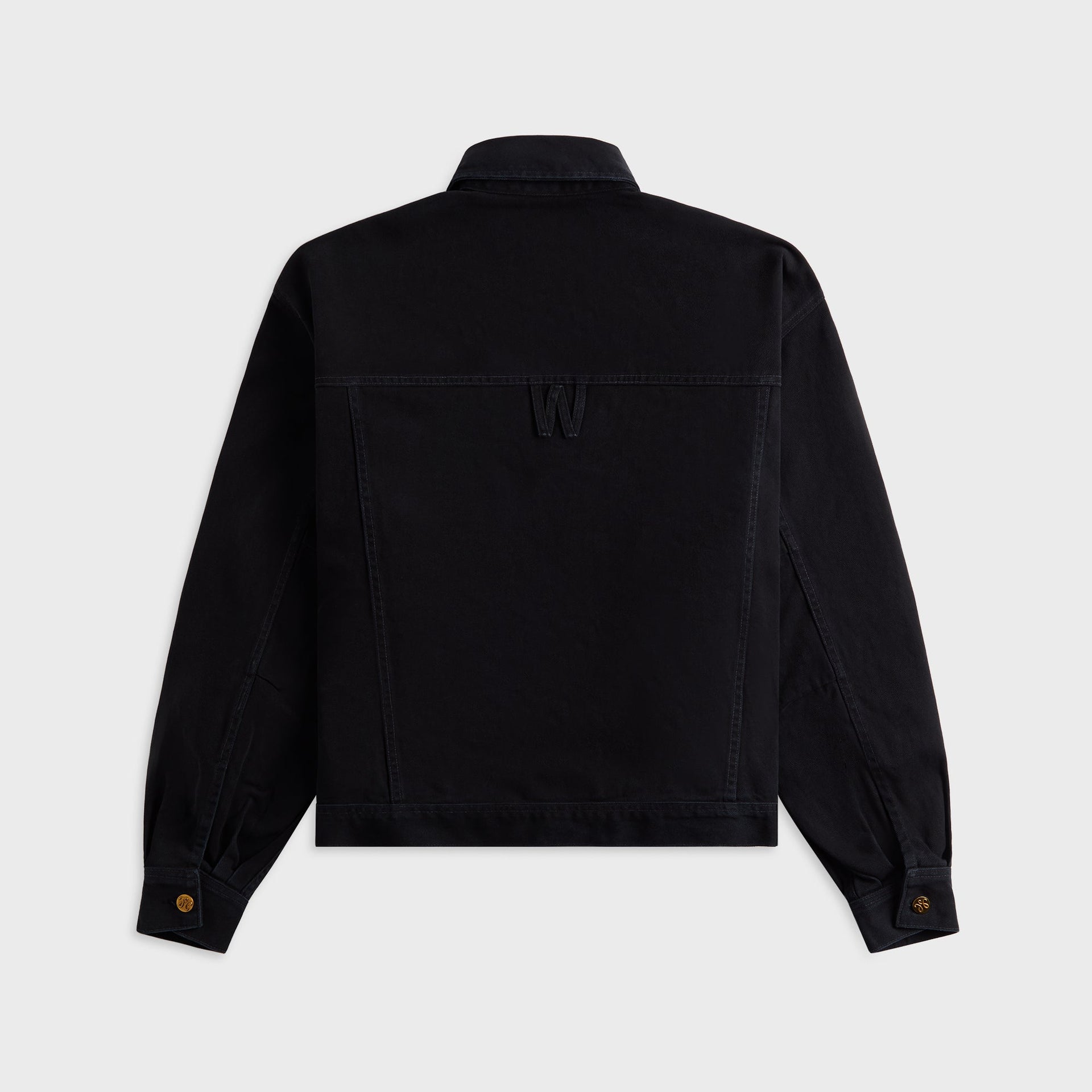 Willy Chavarria Chachi Denim Trucker Jacket - Black