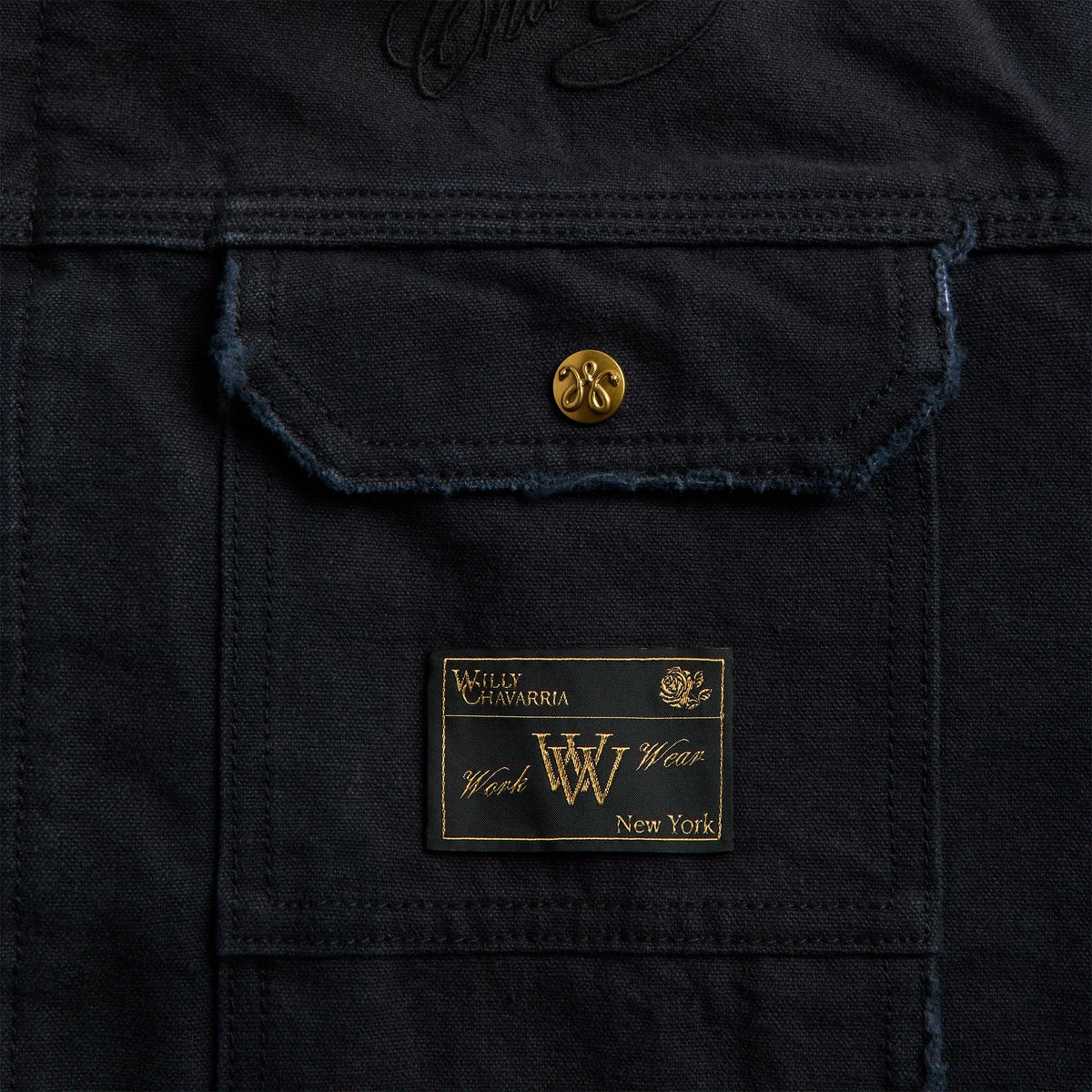 Willy Chavarria Stotckton Work Jacket - Black