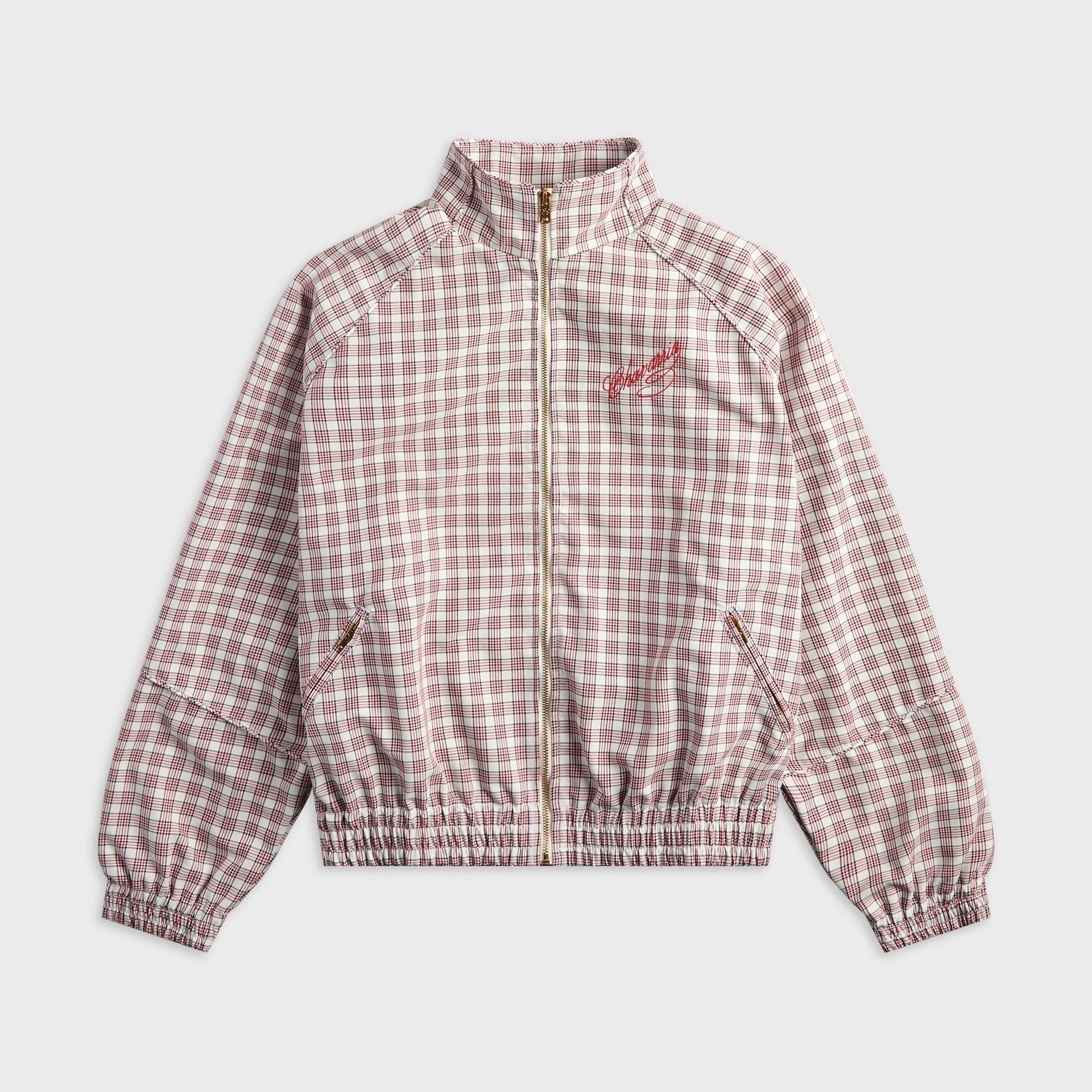 Willy Chavarria Maxfield Ruff Rider Track Jacket - Red / White