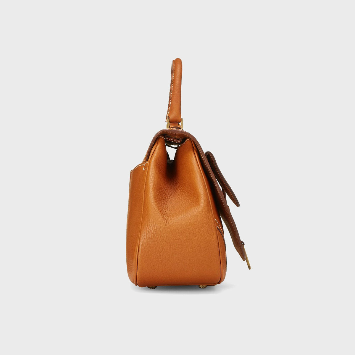 WGACA Christian Dior Saddle Bowler Bag - Tan