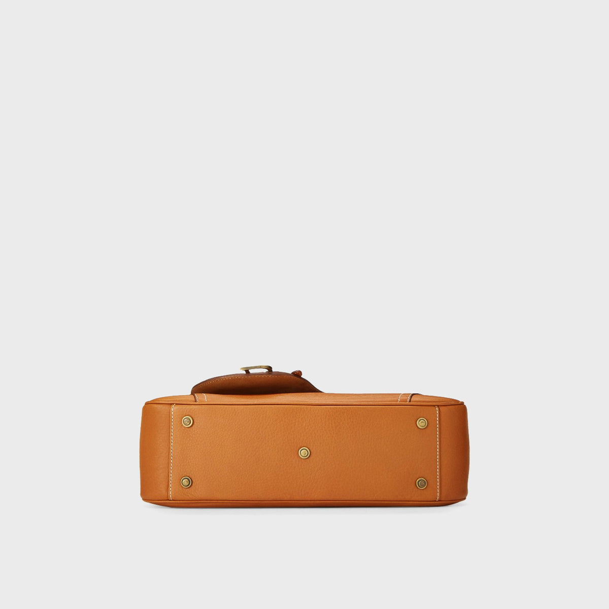 WGACA Christian Dior Saddle Bowler Bag - Tan