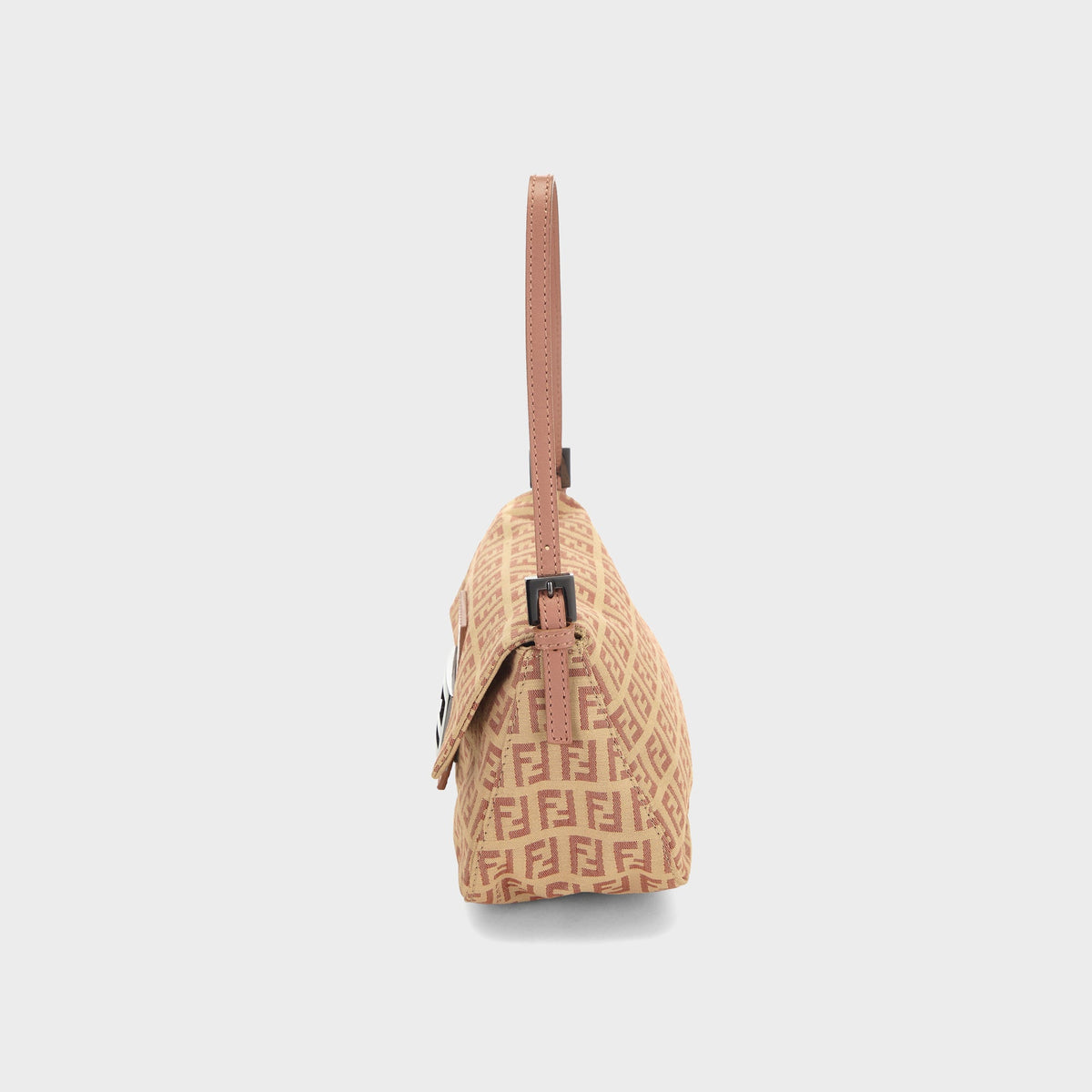 WGACA Fendi Zucchino Mini Mamma Shoulder Bag - Pink