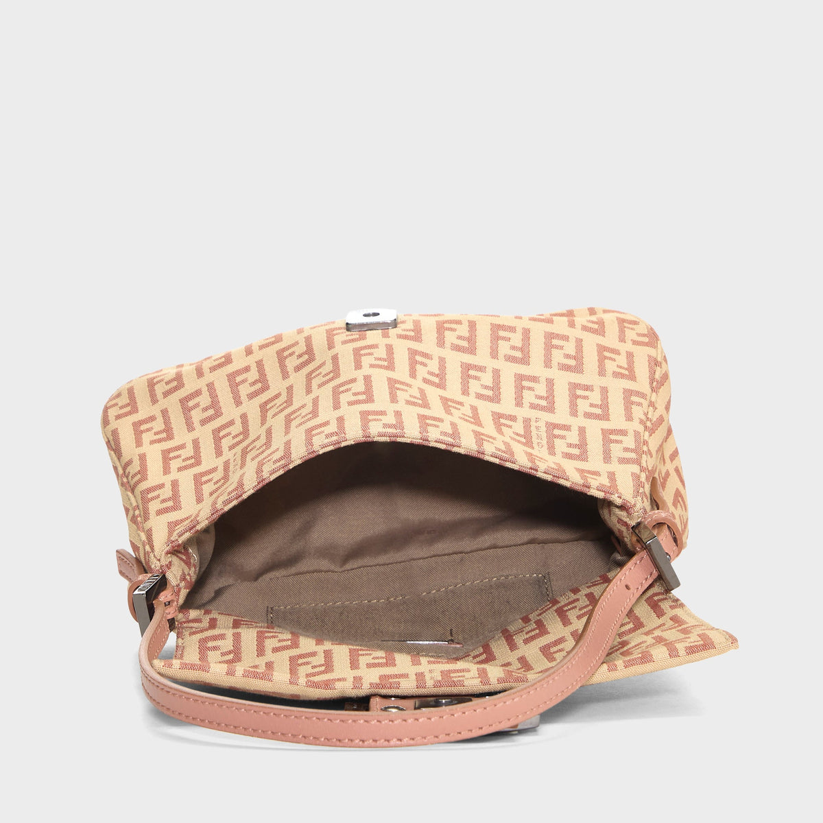 WGACA Fendi Zucchino Mini Mamma Shoulder Bag - Pink