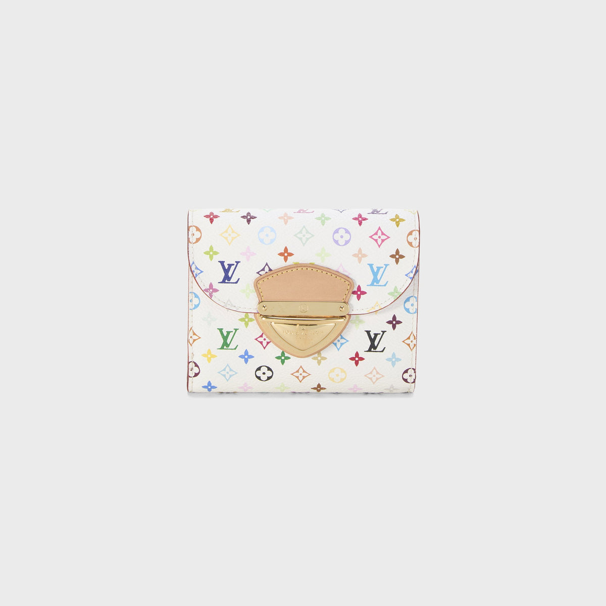 WGACA Louis Vuitton x Takashi Murakami Monogram Joey Wallet - Multi