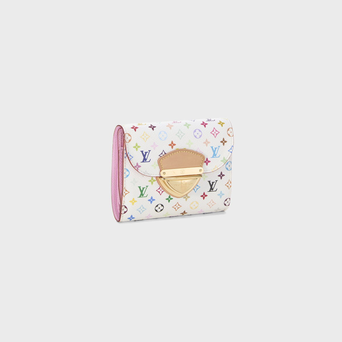 WGACA Louis Vuitton x Takashi Murakami Monogram Joey Wallet - Multi