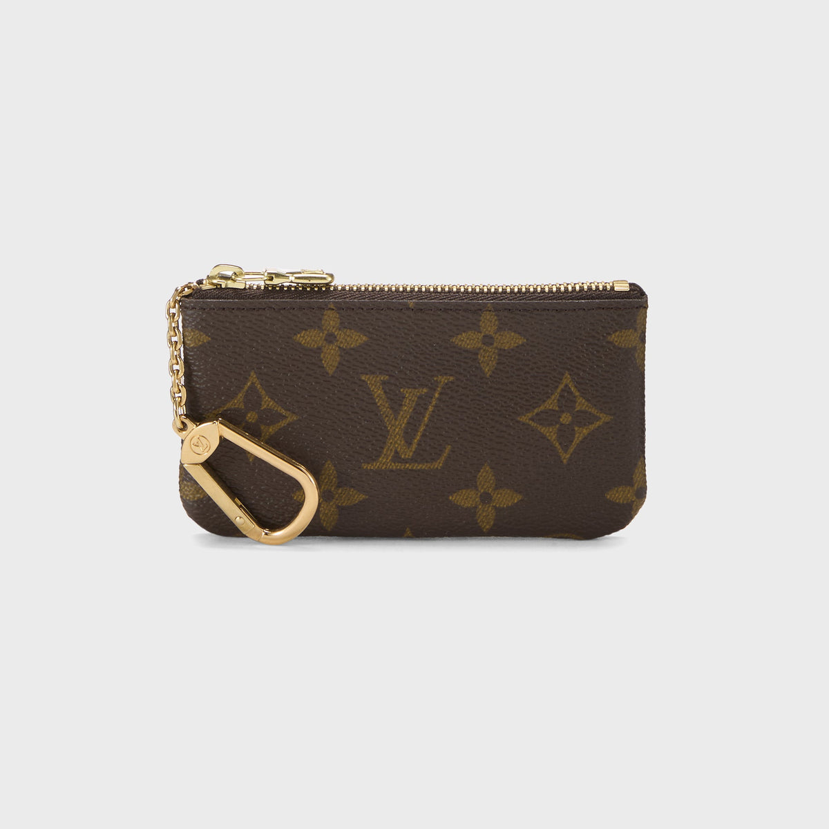 WGACA Louis Vuitton Monogram Key Pouch - Brown