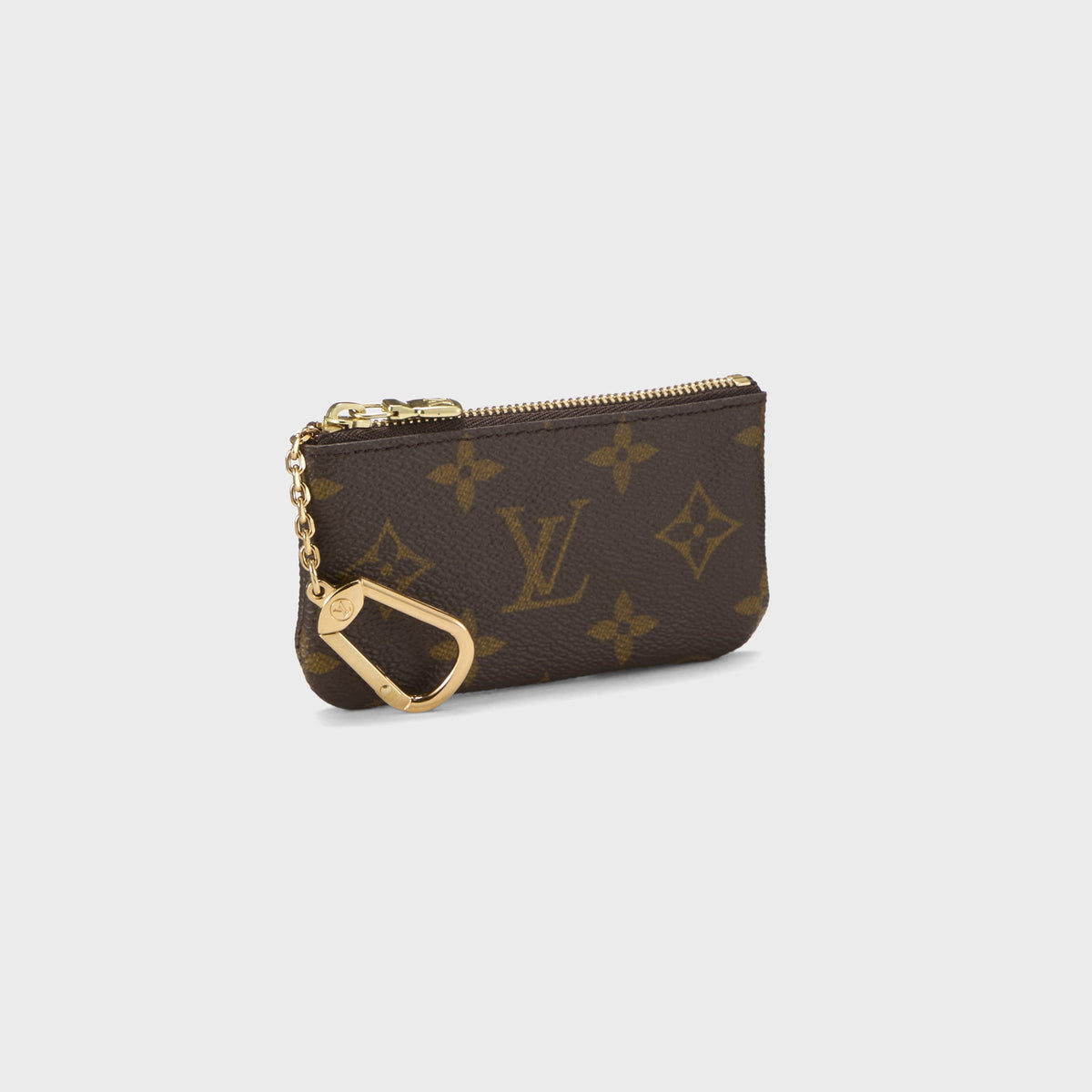 WGACA Louis Vuitton Monogram Key Pouch - Brown
