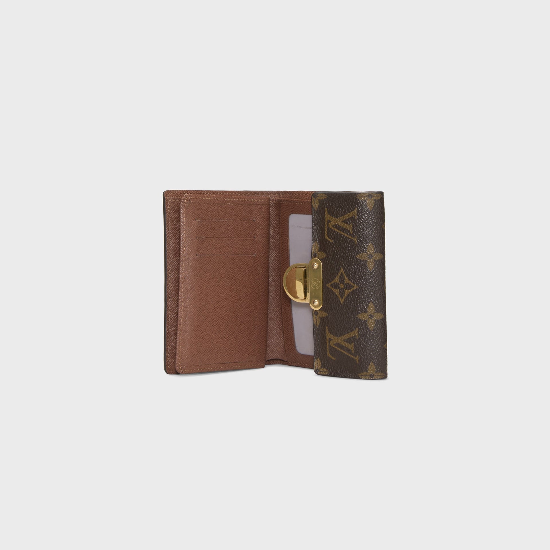 WGACA Louis Vuitton Monogram Koala Wallet - Brown