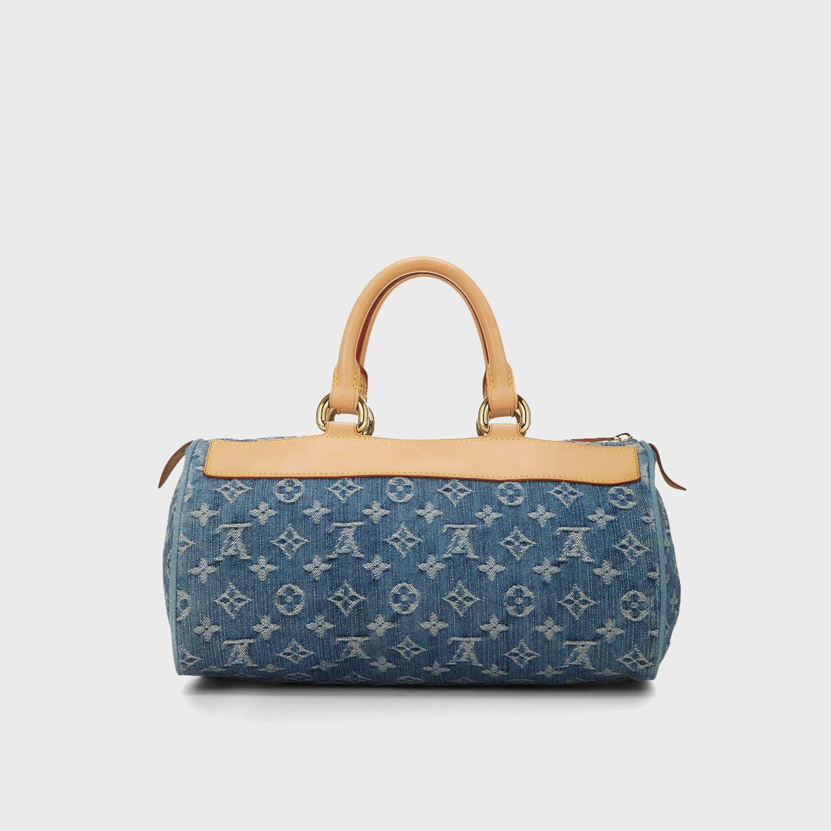 WGACA Louis Vuitton Monogram Denim Neo Speedy Bag - Blue