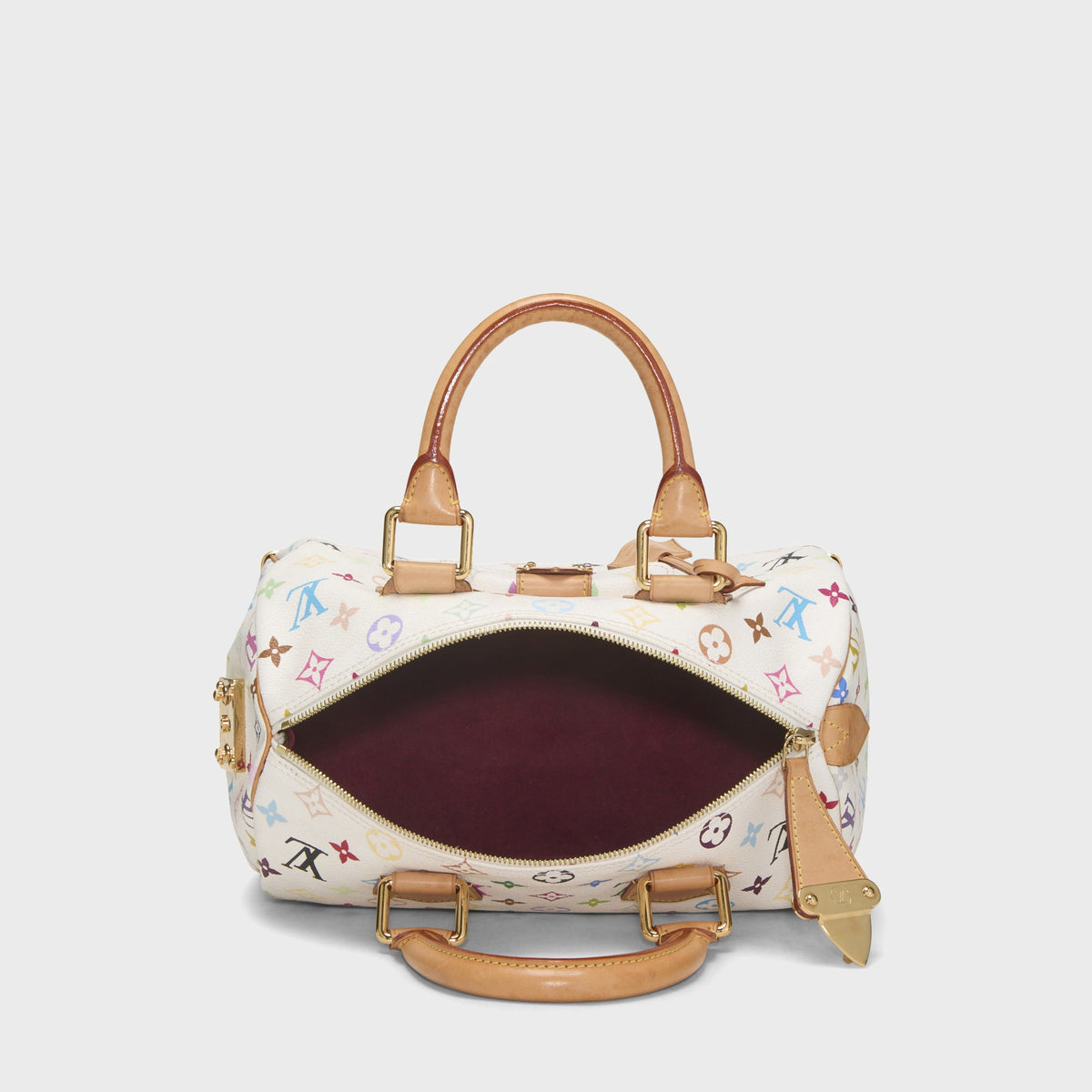 WGACA Louis Vuitton x Takashi Murakami Monogram Multicolor Speedy 30 - Multi