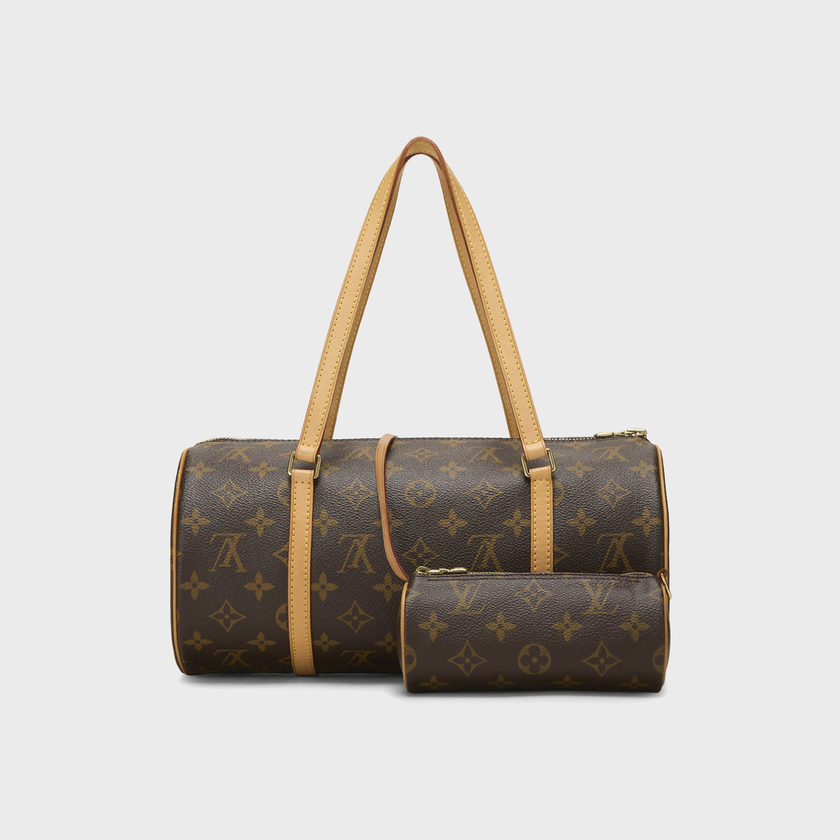 WGACA Louis Vuitton Monogram Papillon 30 Bag - Brown