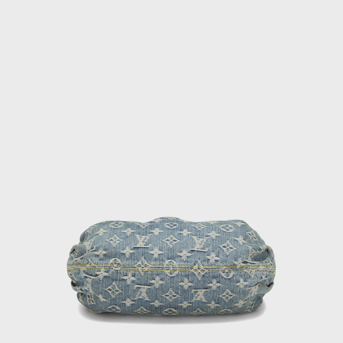 WGACA Louis Vuitton Monogram Denim Pleaty Bag - Blue