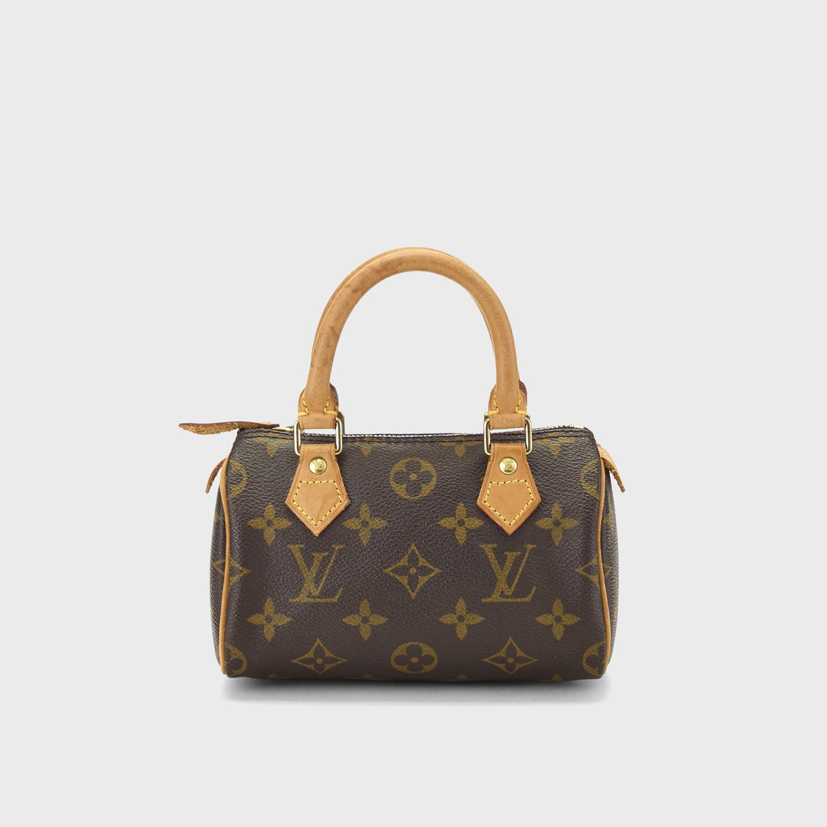 WGACA Louis Vuitton Nano No Strap Speedy Bag - Brown