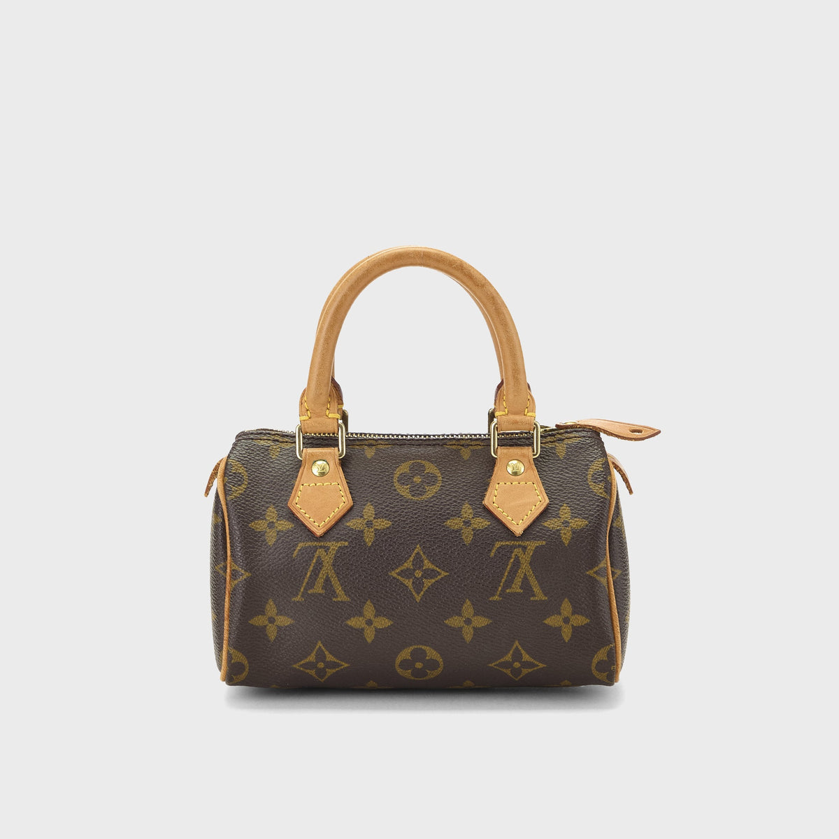 WGACA Louis Vuitton Nano No Strap Speedy Bag - Brown