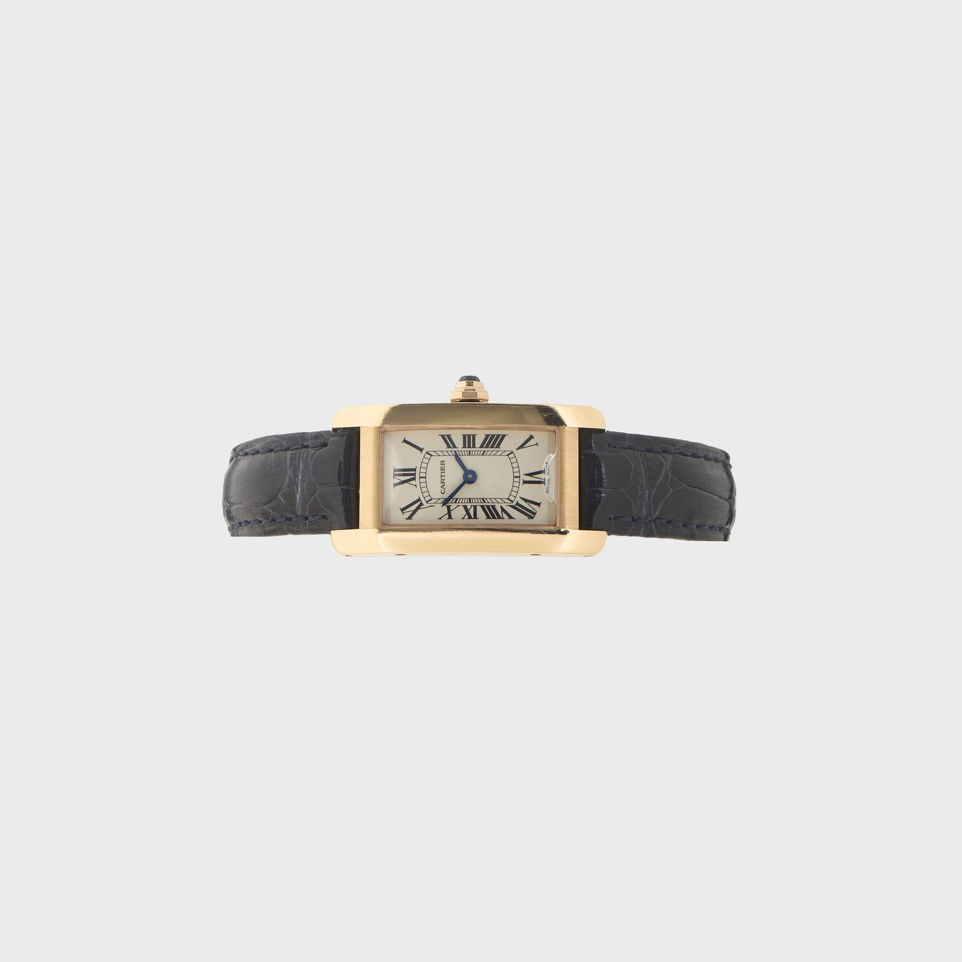 WGACA Cartier Tank Américaine Watch 35mm - Silver/ Rose Gold
