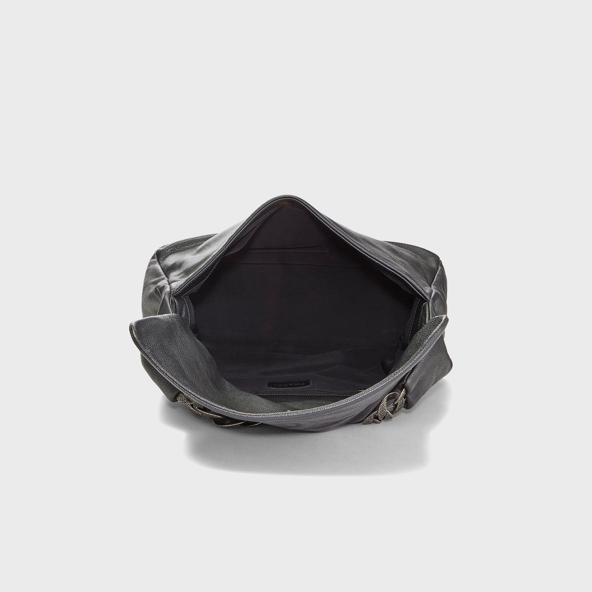 WGACA Chanel Caviar 31 Hobo - Black