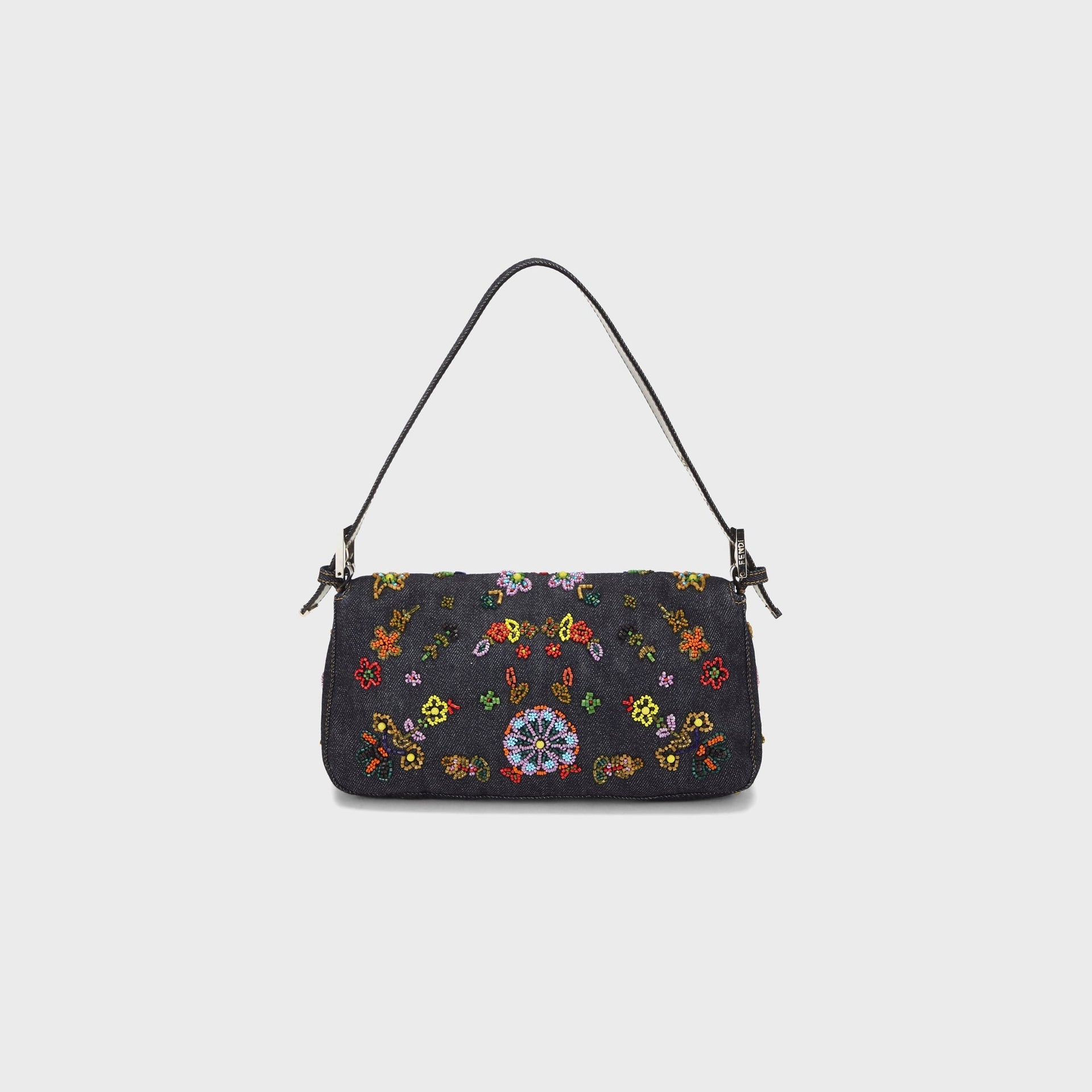 WGACA Fendi Denim Baguette - Navy