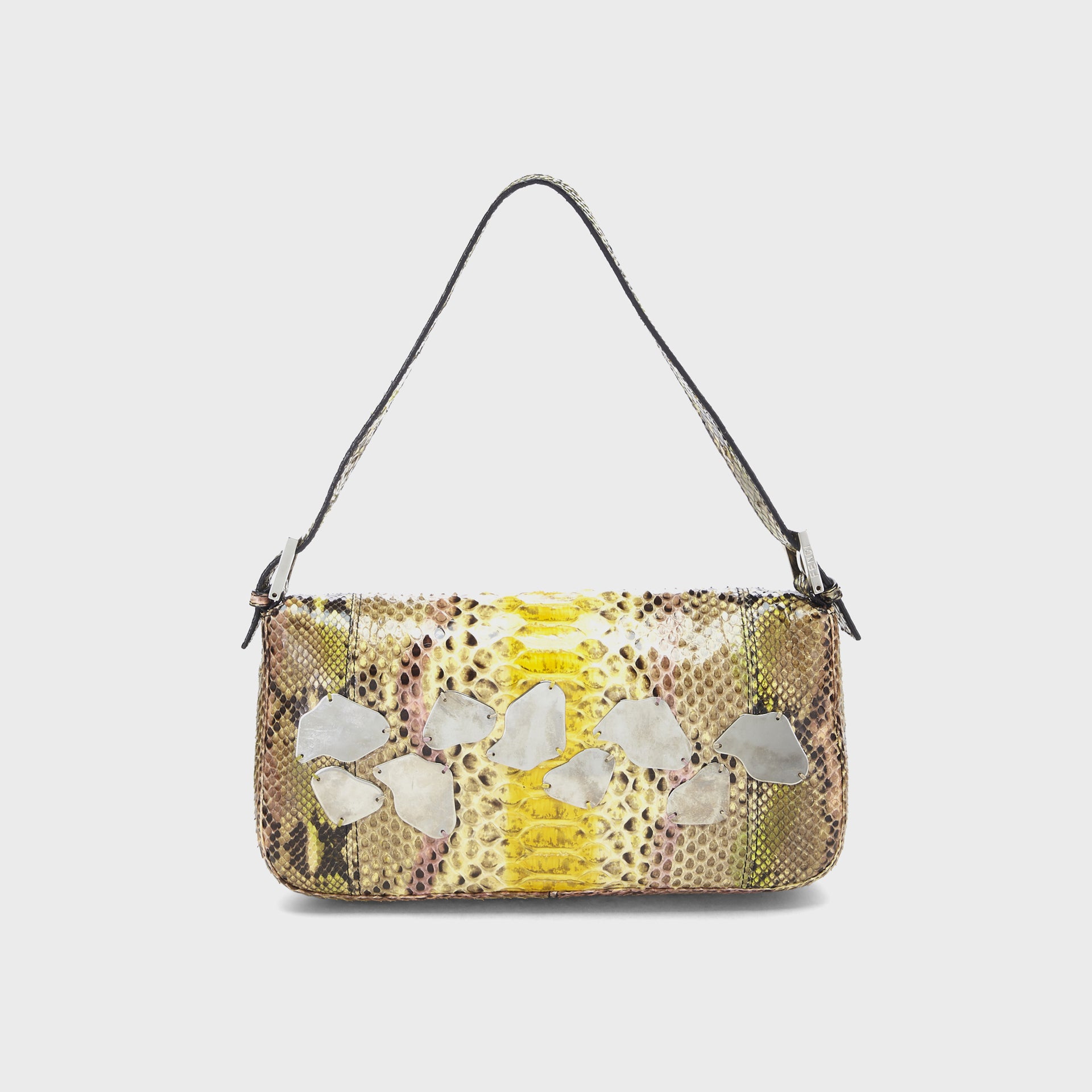 WGACA Fendi Multi Python Baguette - Multi