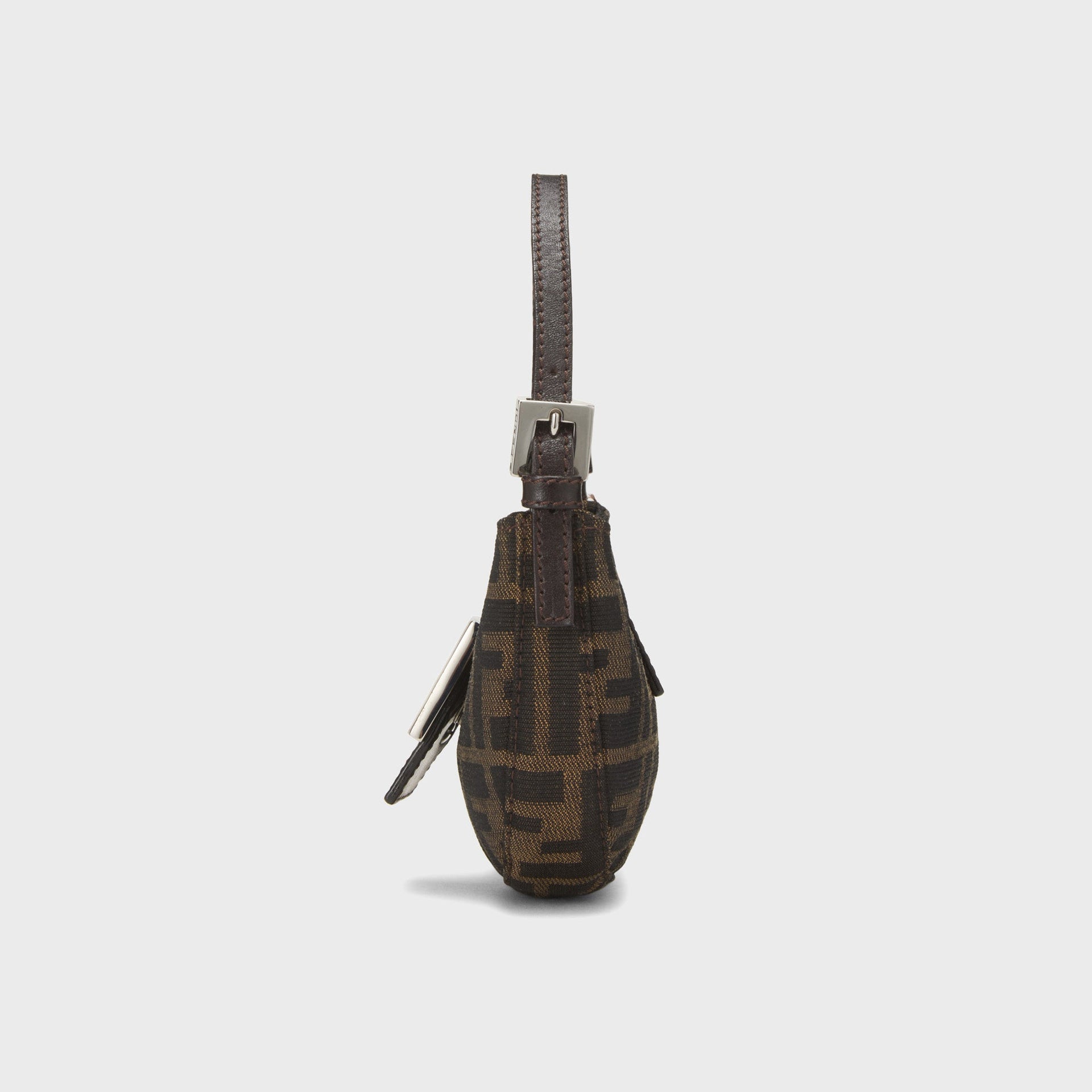 WGACA Fendi Zucca Croissant Mini Bag - Brown