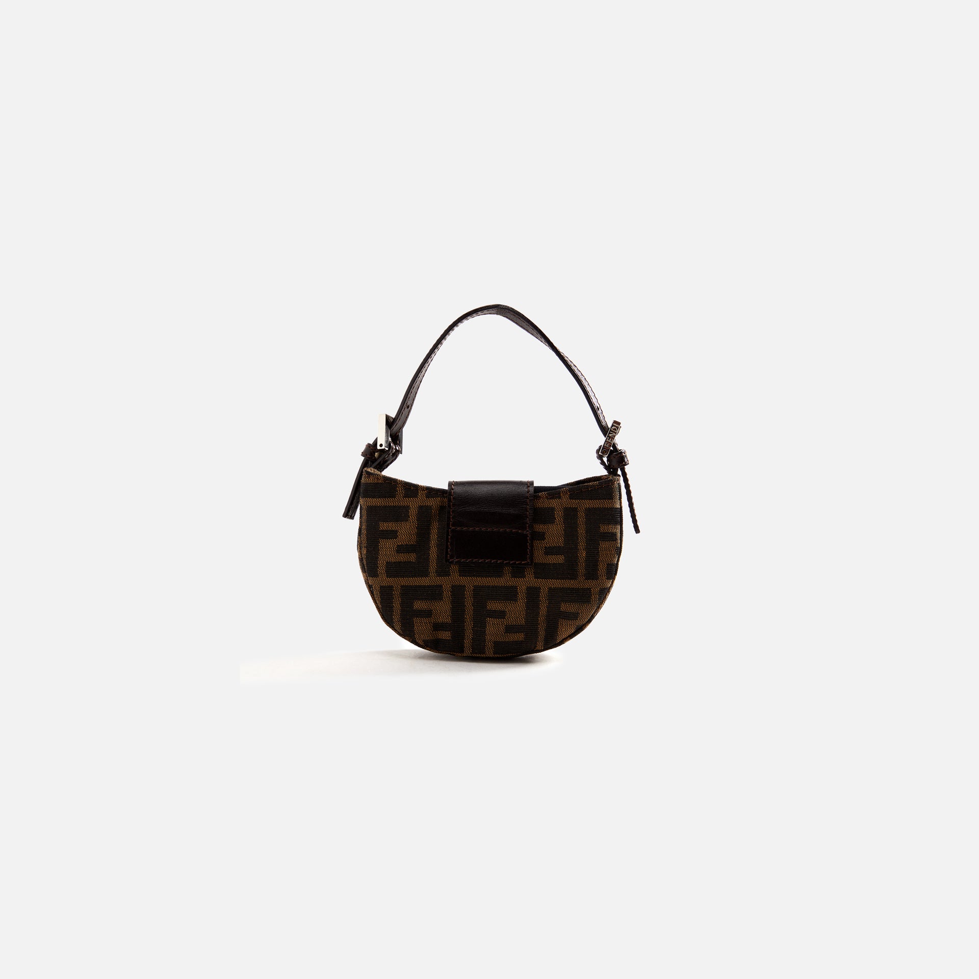 WGACA Fendi Zucca Mini Croissant - Brown