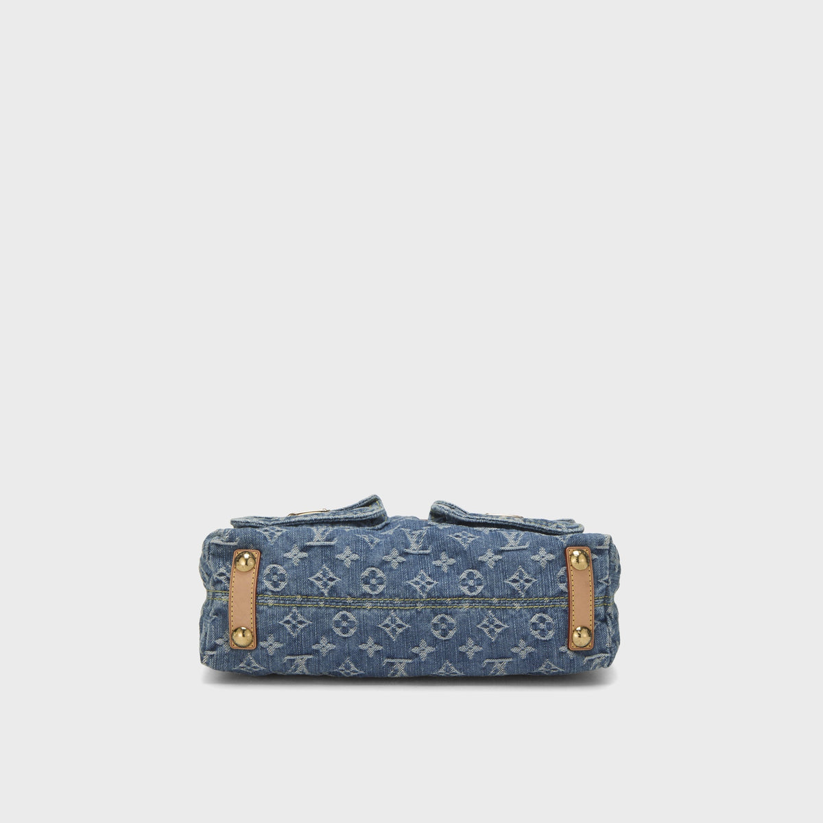 WGACA Louis Vuitton Denim Baggy PM - Blue