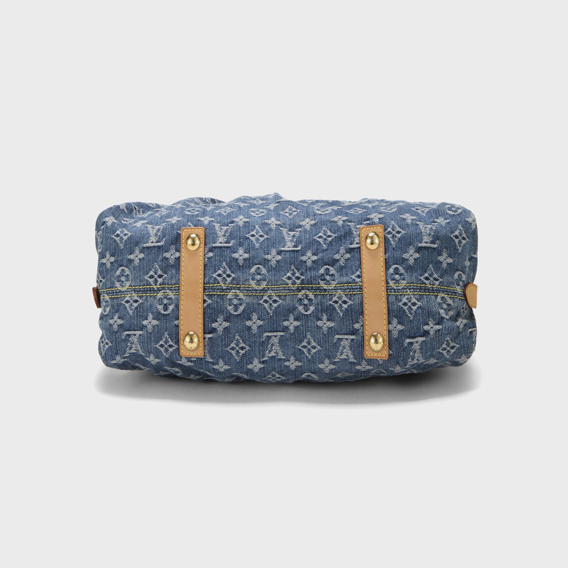 WGACA Louis Vuitton Denim Neo Cabby Gm - Blue