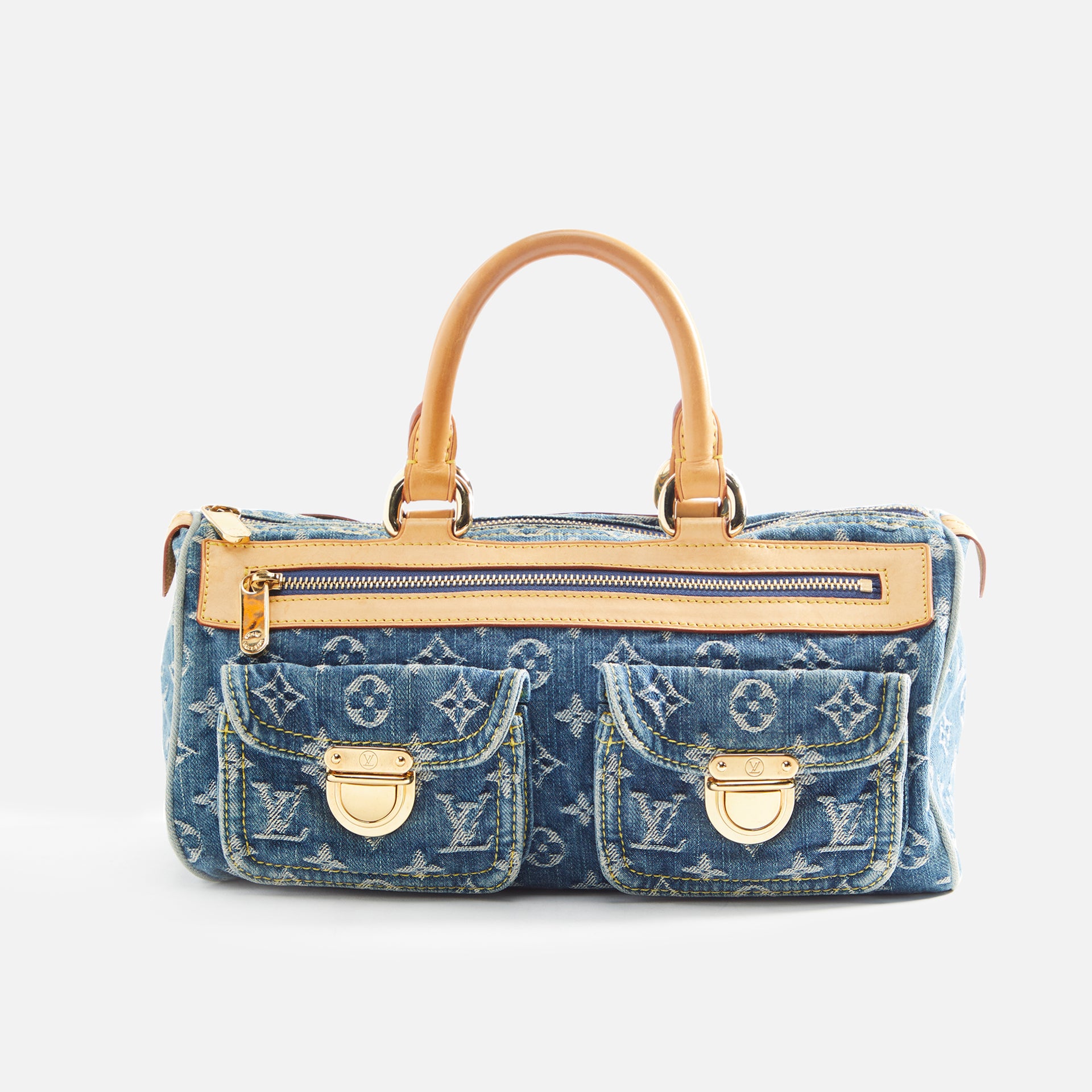 WGACA Louis Vuitton Denim Neospeedy - Blue