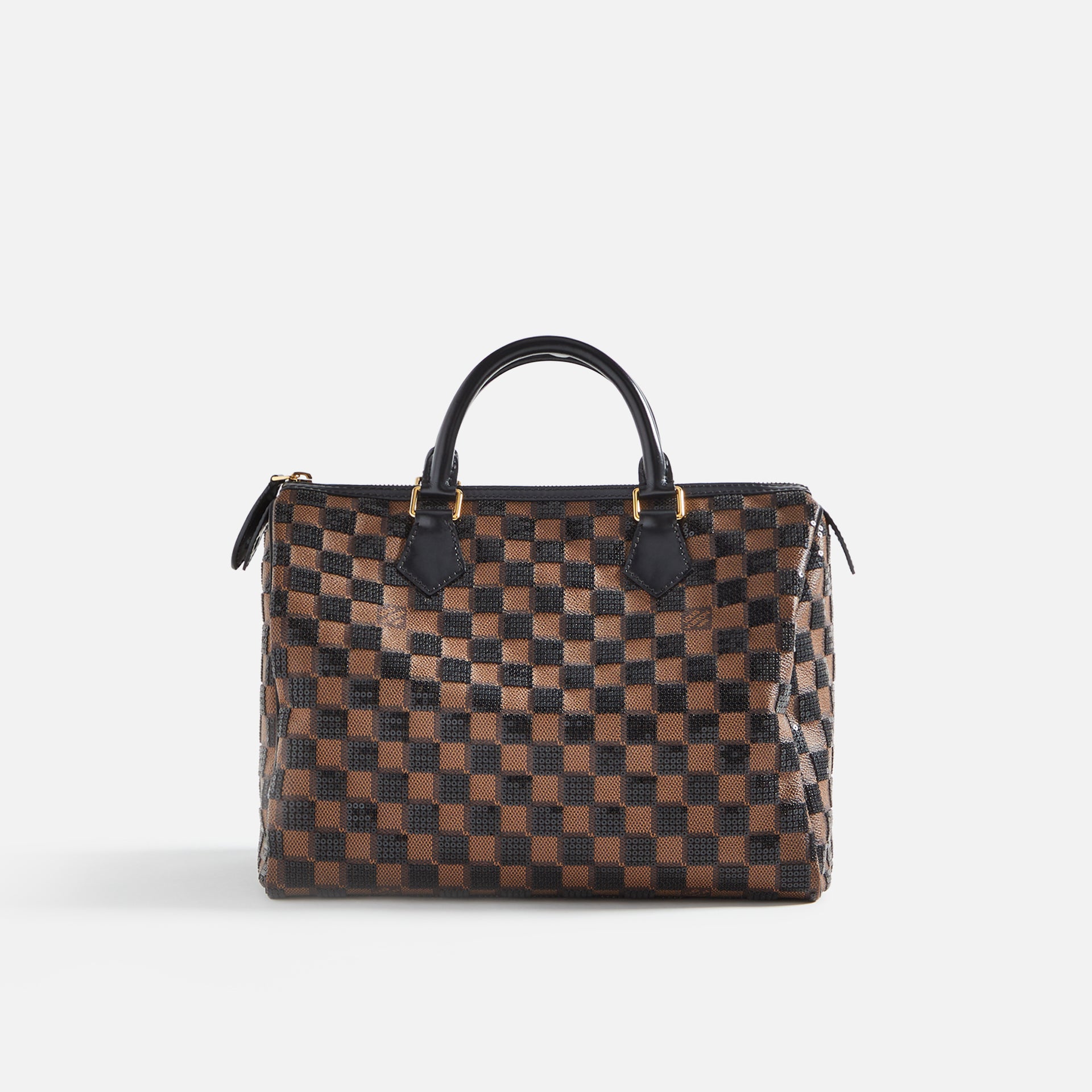 WGACA Louis Vuitton Damier Paillettes Speedy 30 - Black